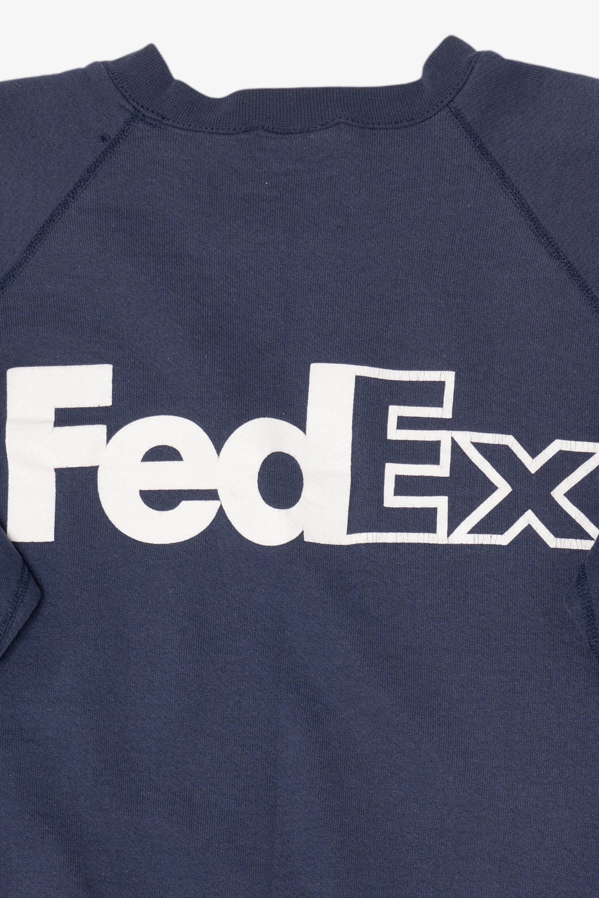Vintage FedEx Discus Athletic Raglan Sweatshirt (1990s)
