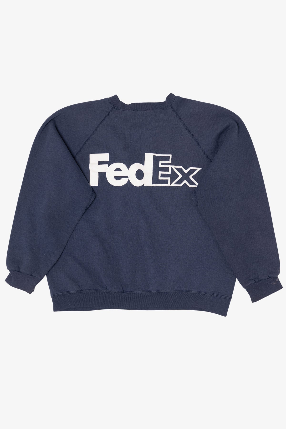 Vintage FedEx Discus Athletic Raglan Sweatshirt (1990s)