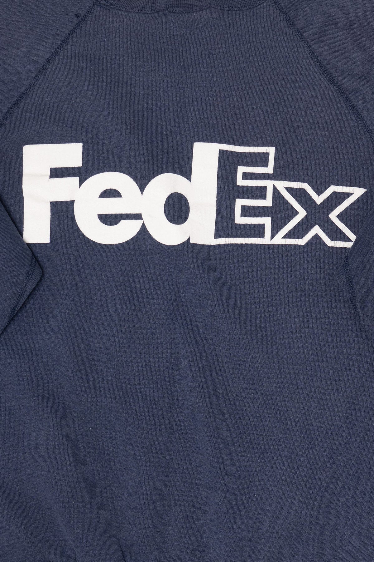 Vintage FedEx Discus Athletic Raglan Sweatshirt (1990s)