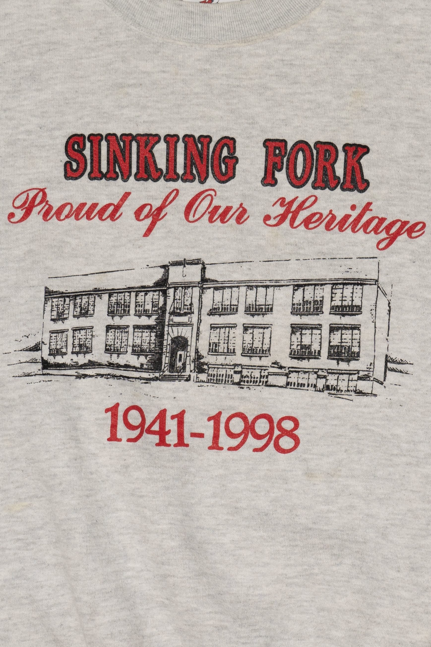 Vintage Sinking Fork "Proud Of Our Heritage" Sweatshirt (1990s)