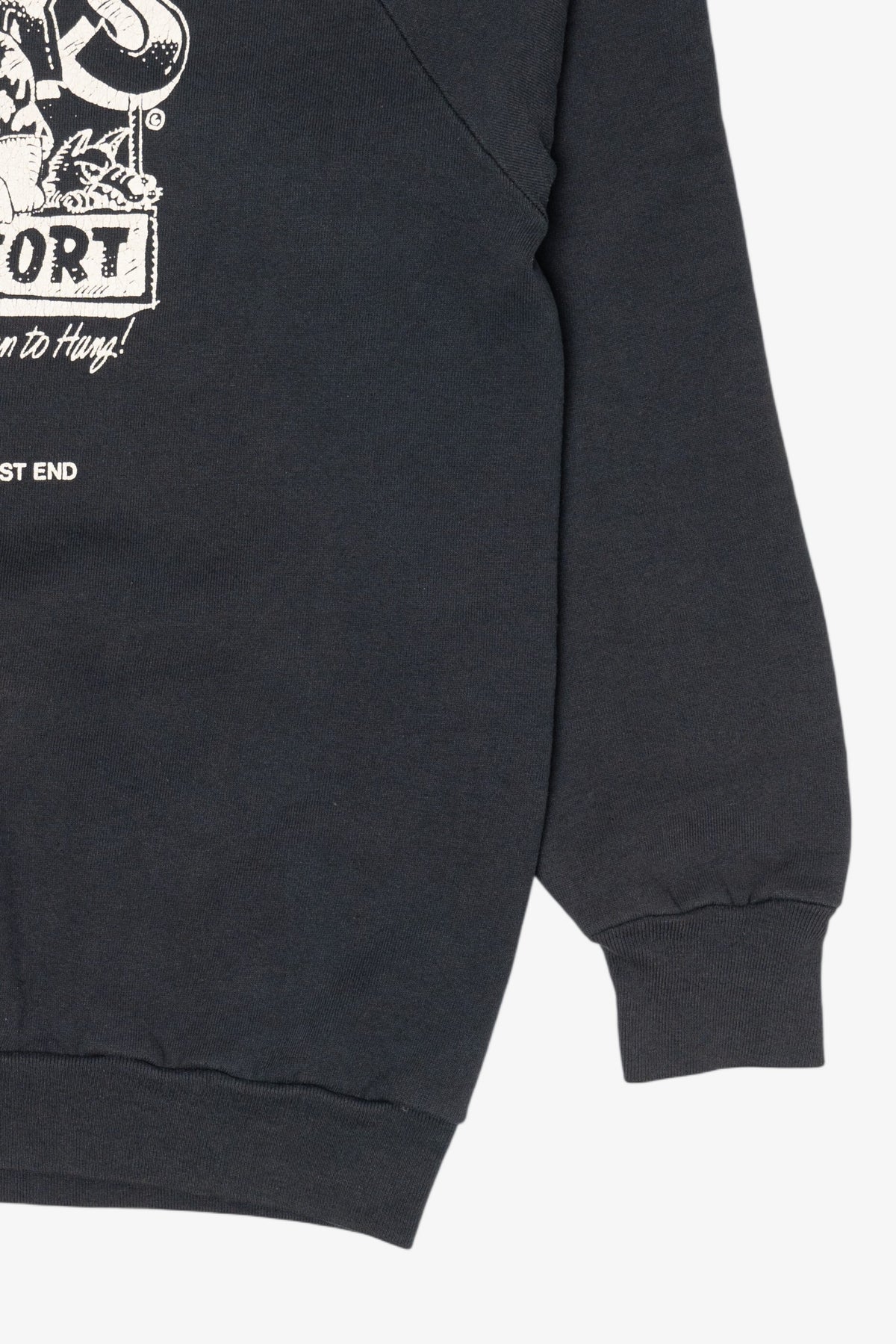 Vintage Dick's Last Resort Dallas' Historic West End Raglan Sweatshirt (1990s)
