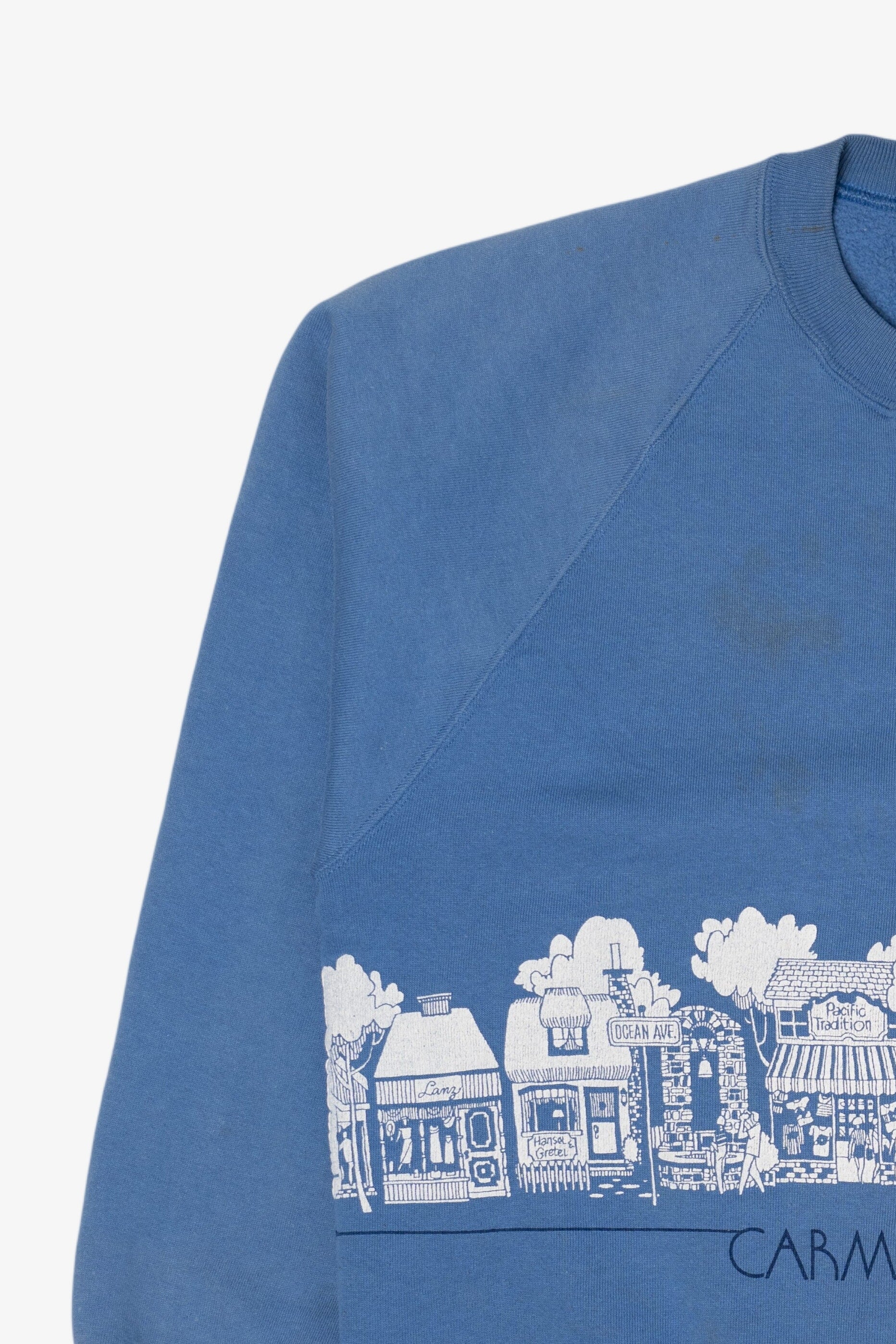 Vintage Carmel By The Sea Wrap Around Raglan Sweatshirt (1990s)