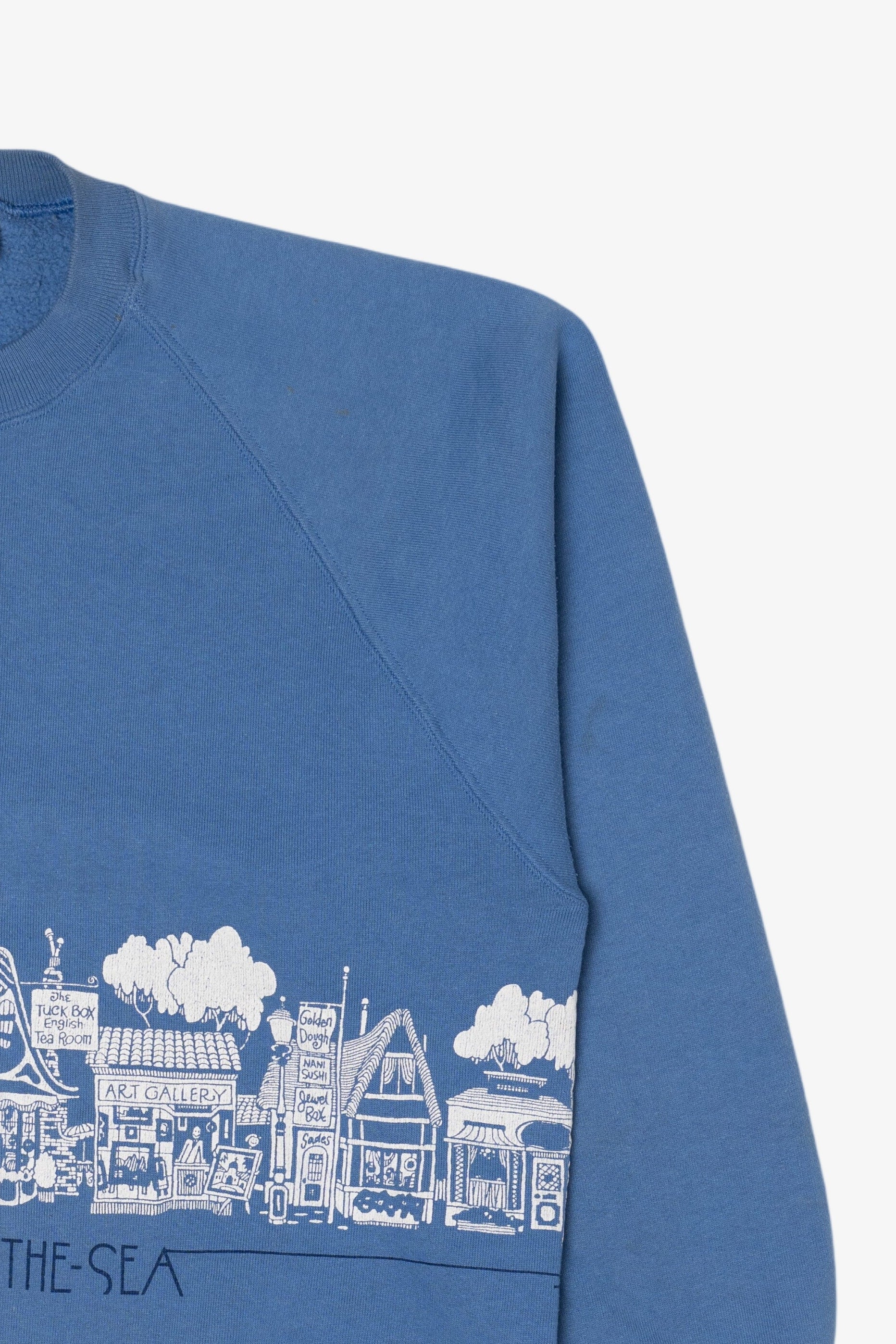 Vintage Carmel By The Sea Wrap Around Raglan Sweatshirt (1990s)