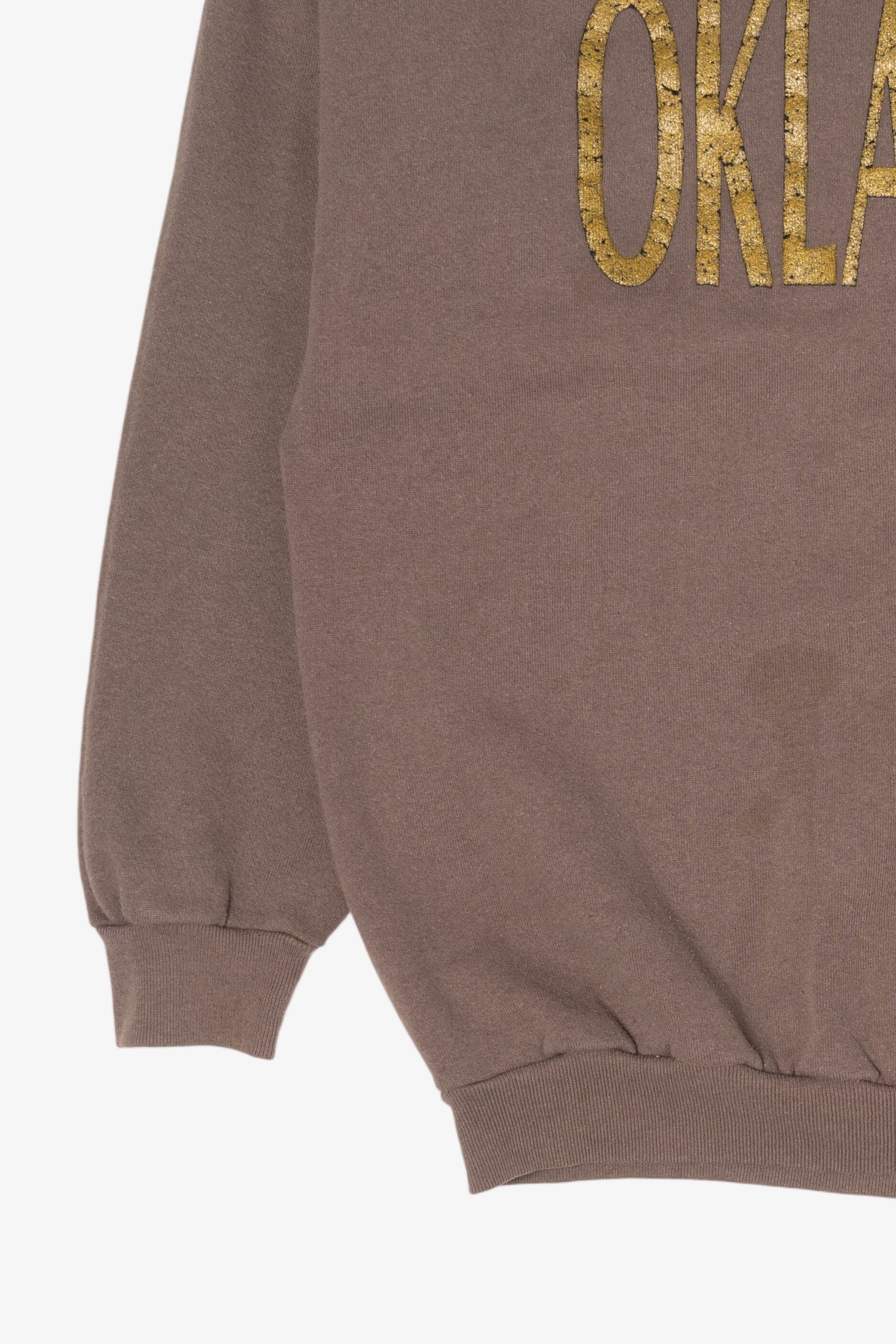 Vintage Brown Oklahoma Tultex Sweatshirt (1990s)