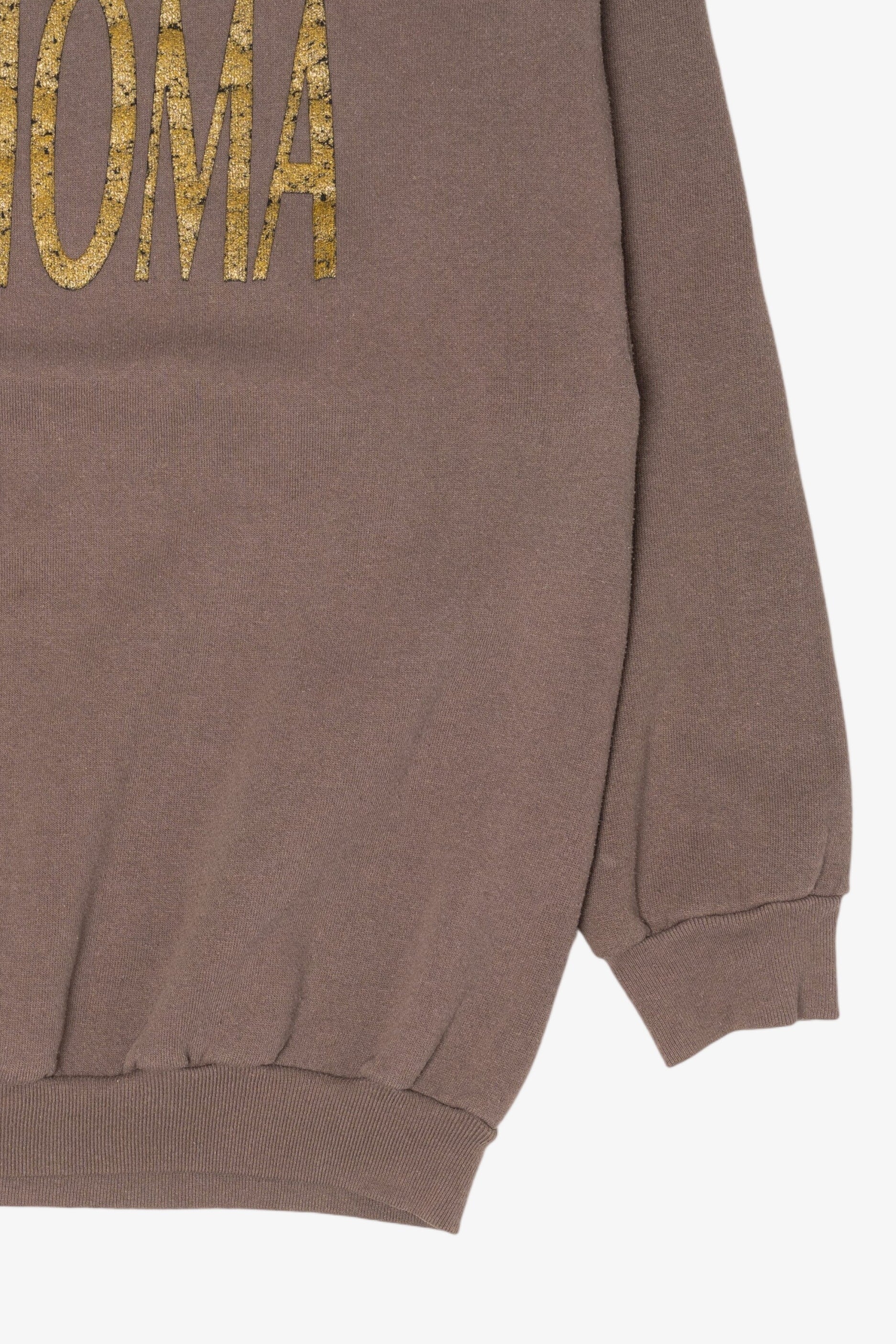 Vintage Brown Oklahoma Tultex Sweatshirt (1990s)