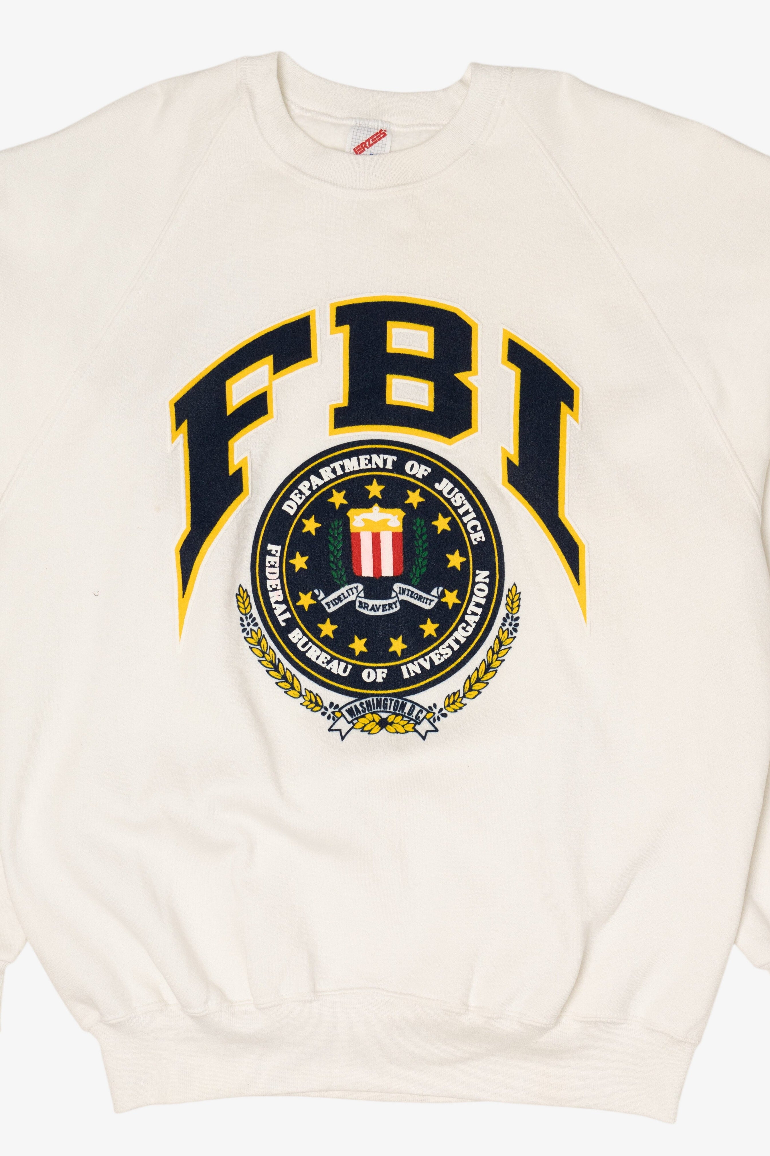 Vintage FBI Federal Bureau Of Investigation Sweatshirt (1990s)