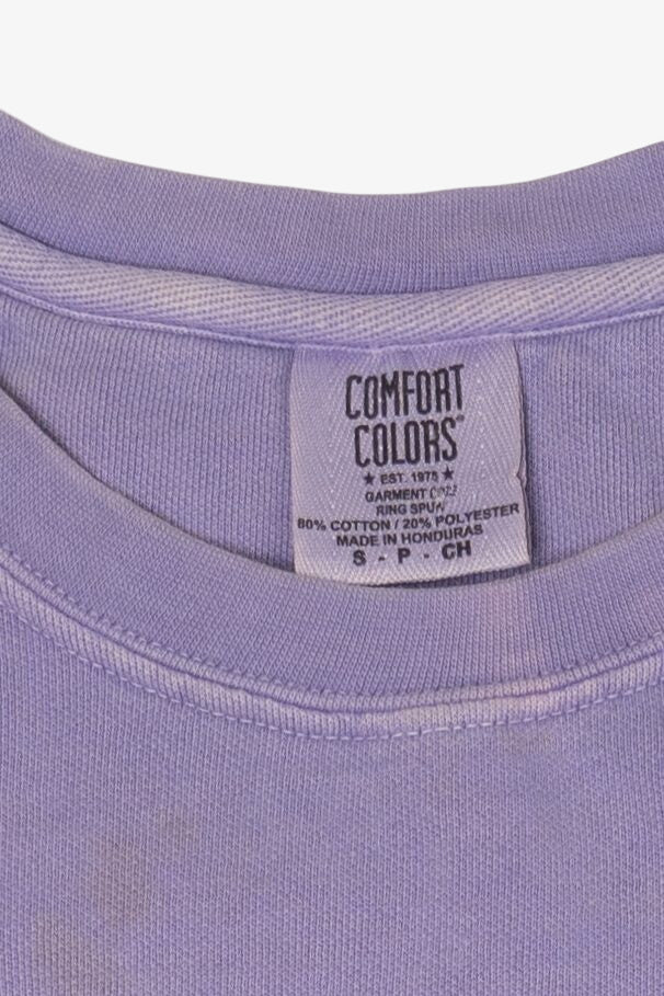 Purple Comfort Colors "Maverick" Sweatshirt (2010s)
