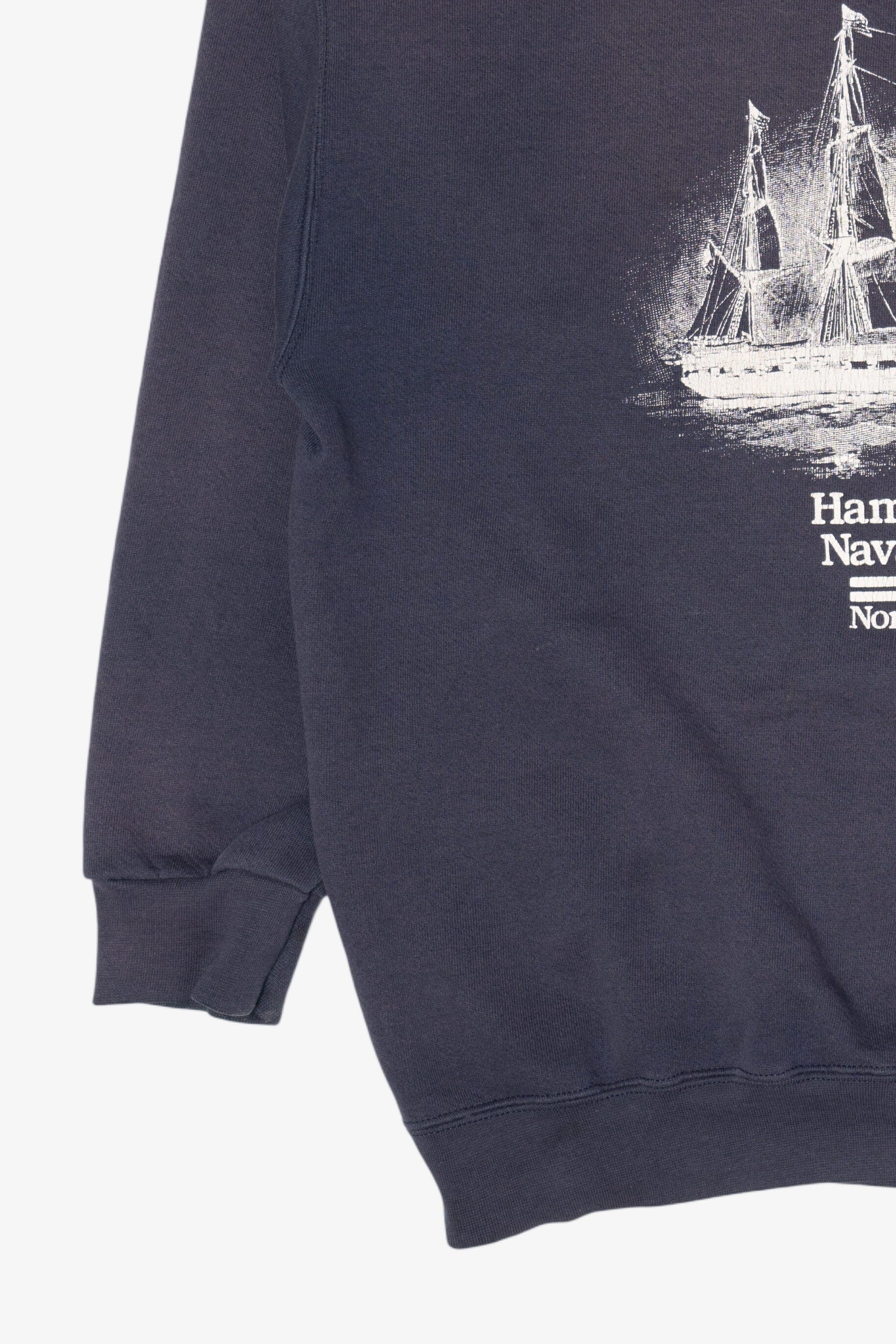 Vintage Hampton Roads Naval Museum Norfolk Virginia Sweatshirt (1990s)