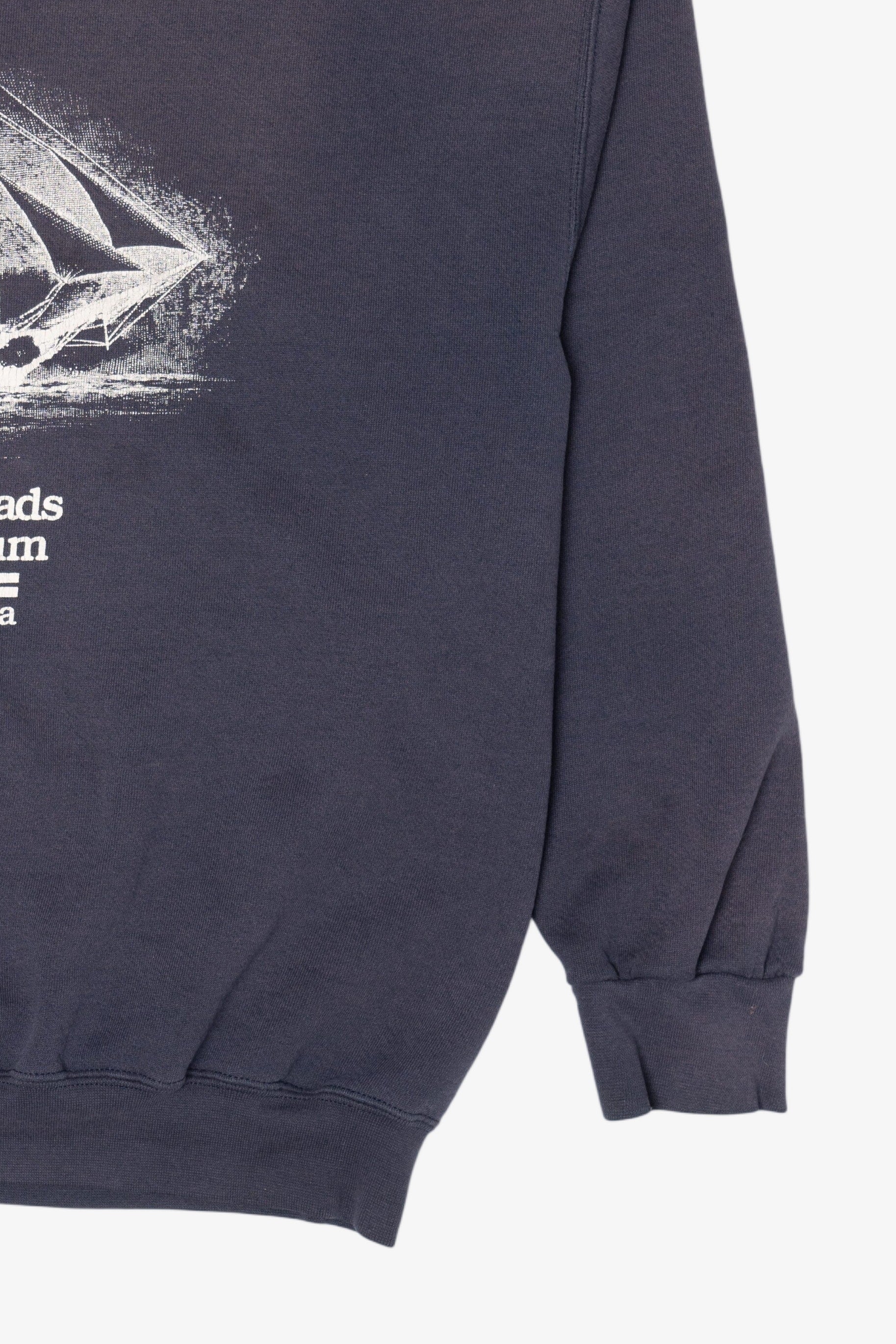 Vintage Hampton Roads Naval Museum Norfolk Virginia Sweatshirt (1990s)