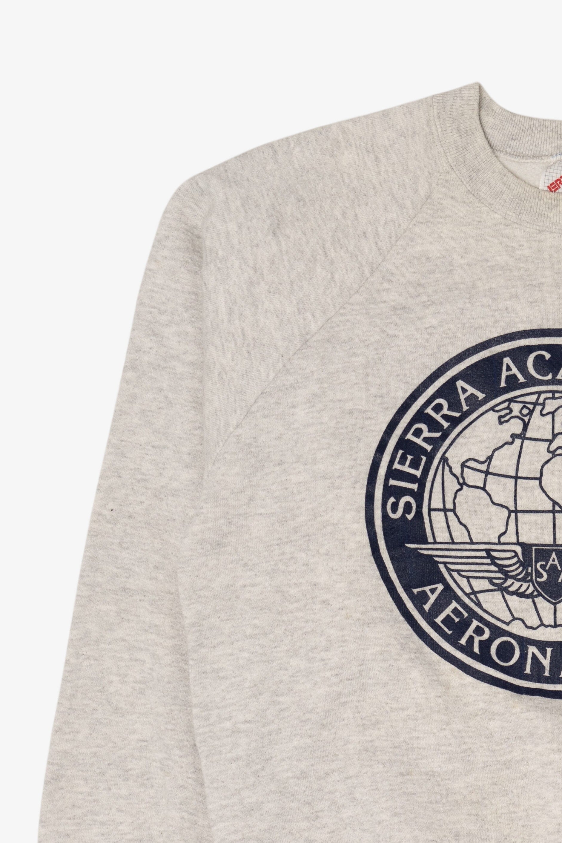 Vintage Sierra Academy Of Aeronautics Raglan Sweatshirt (1990s)