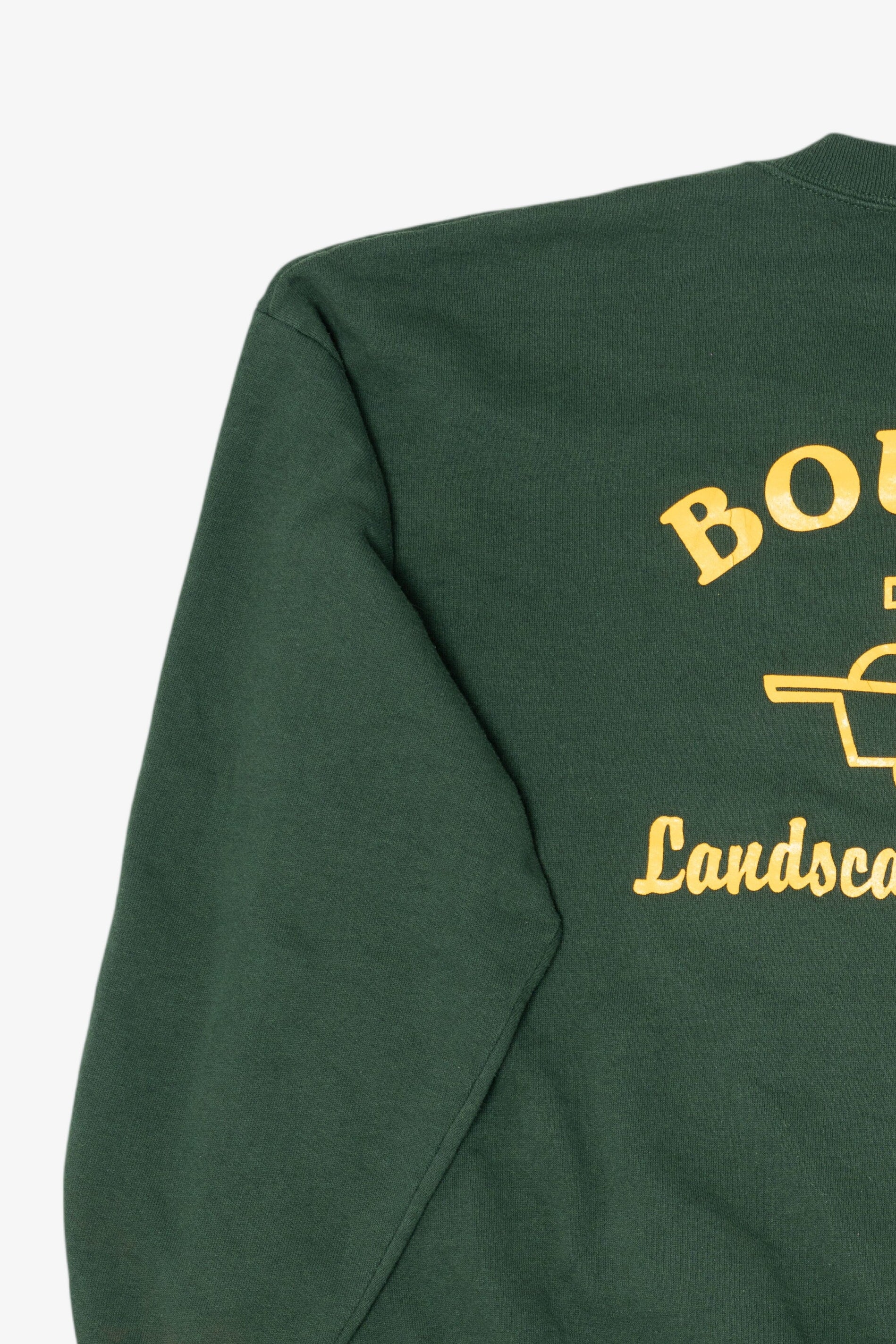 Vintage Green Boumil Landscaping Co. Sweatshirt (1990s)