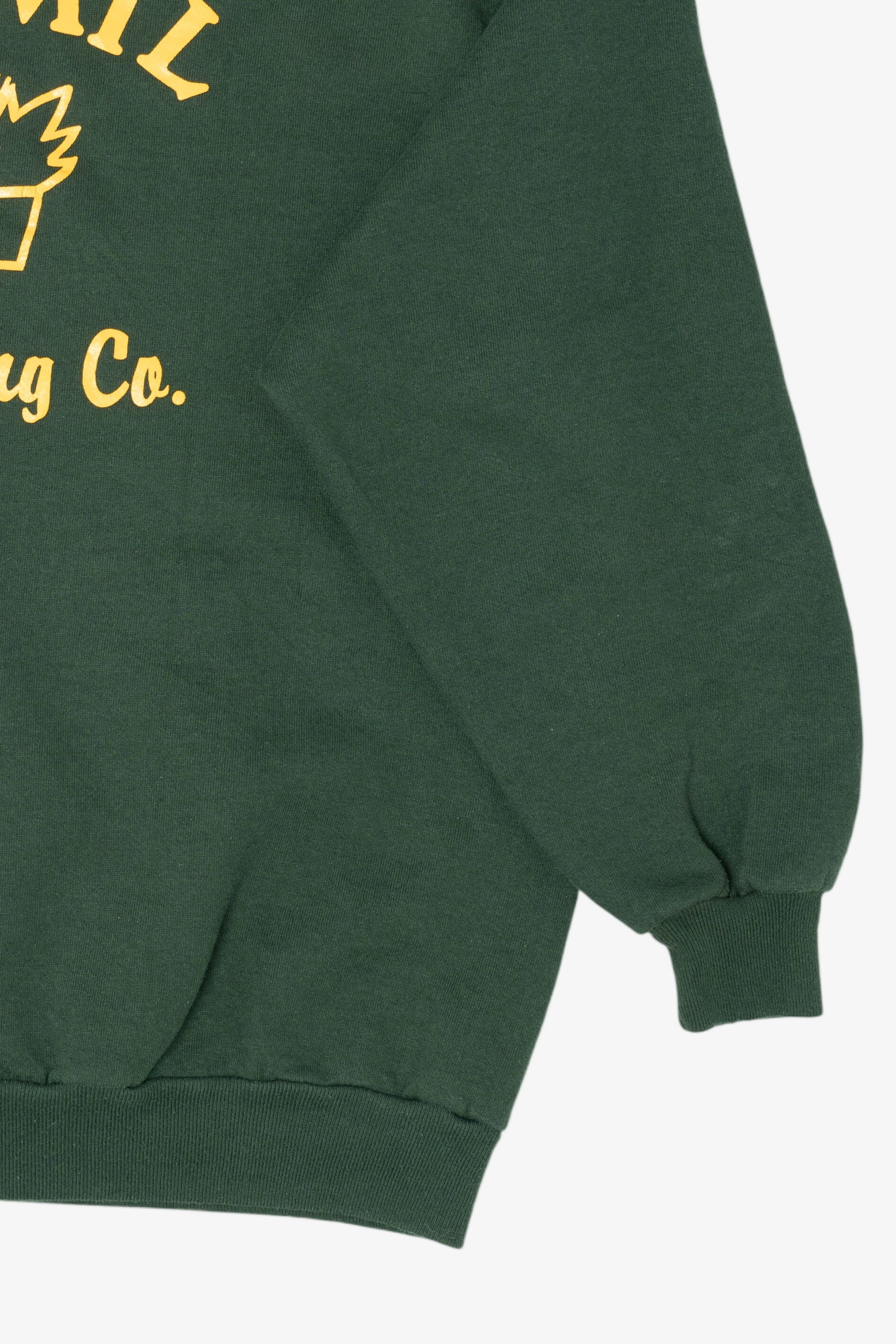 Vintage Green Boumil Landscaping Co. Sweatshirt (1990s)