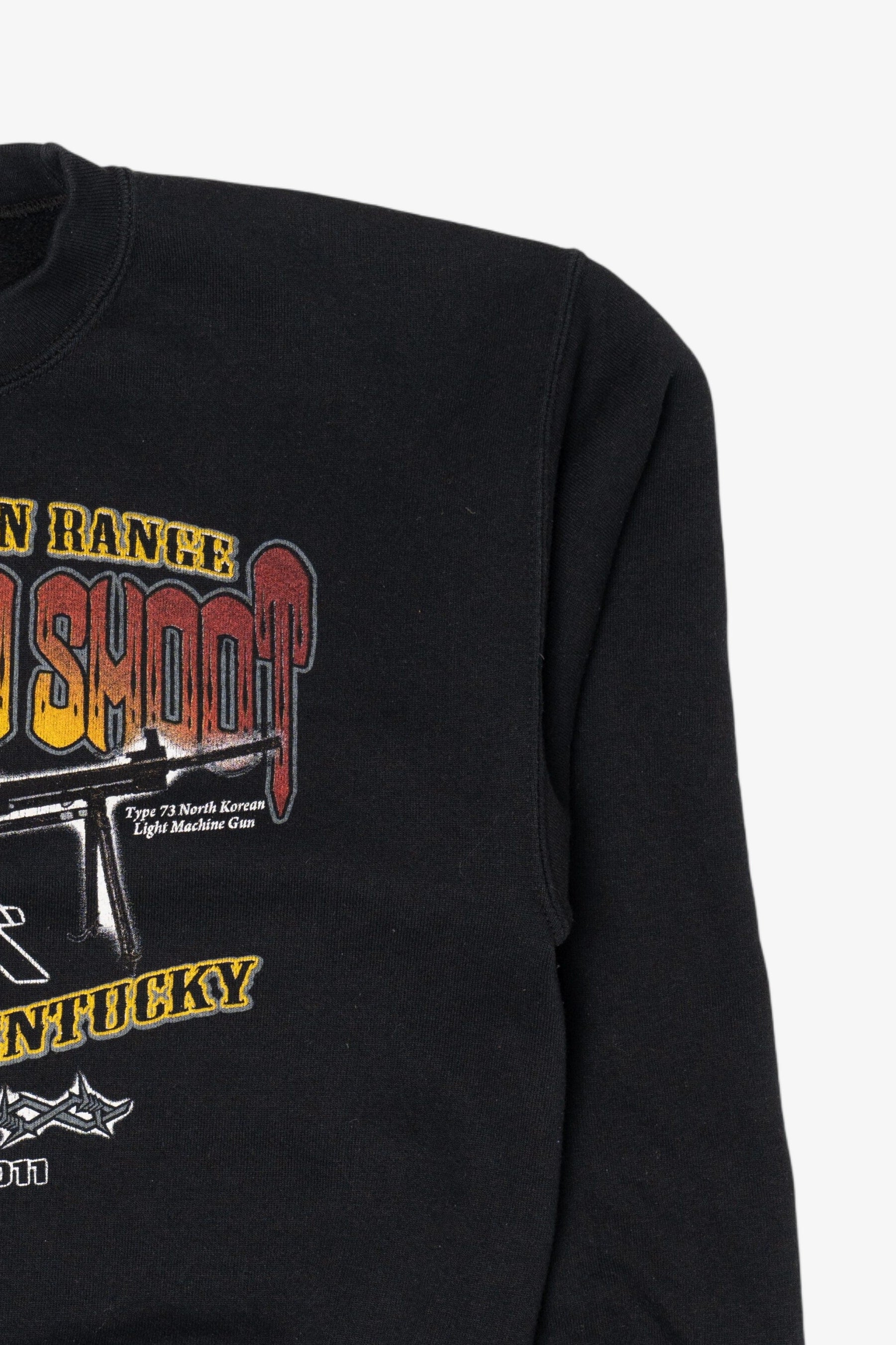 Knob Creek Gun Range Machine Gun Shoot Kentucky Sweatshirt (2010s)