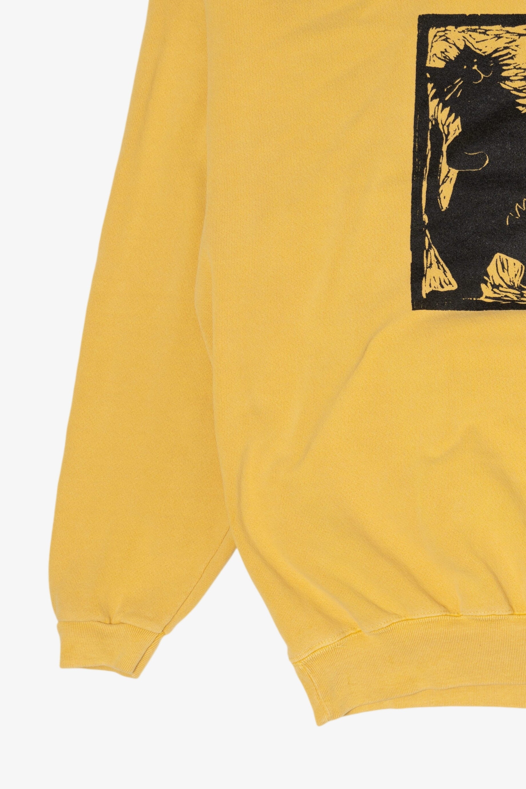 Yellow 2 Cats Bay Harbor Sweatshirt (2010s)