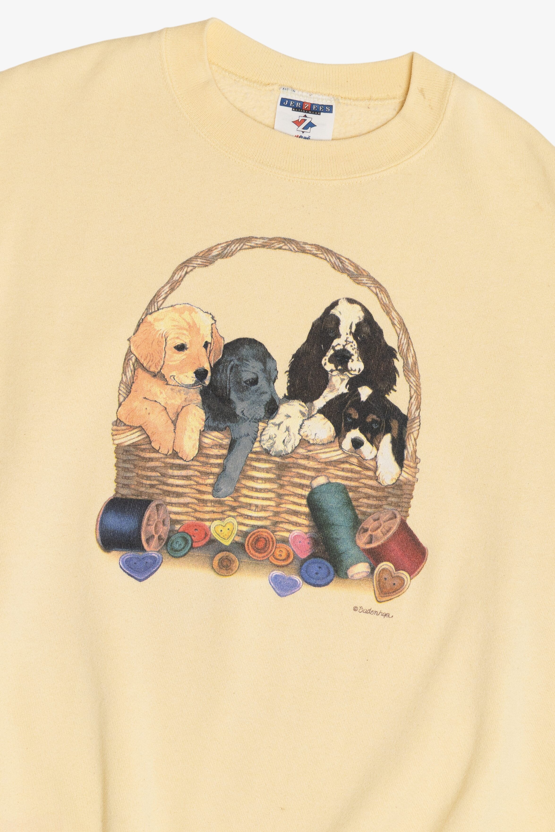 Vintage Puppies In A Basket Sweatshirt (2000s)