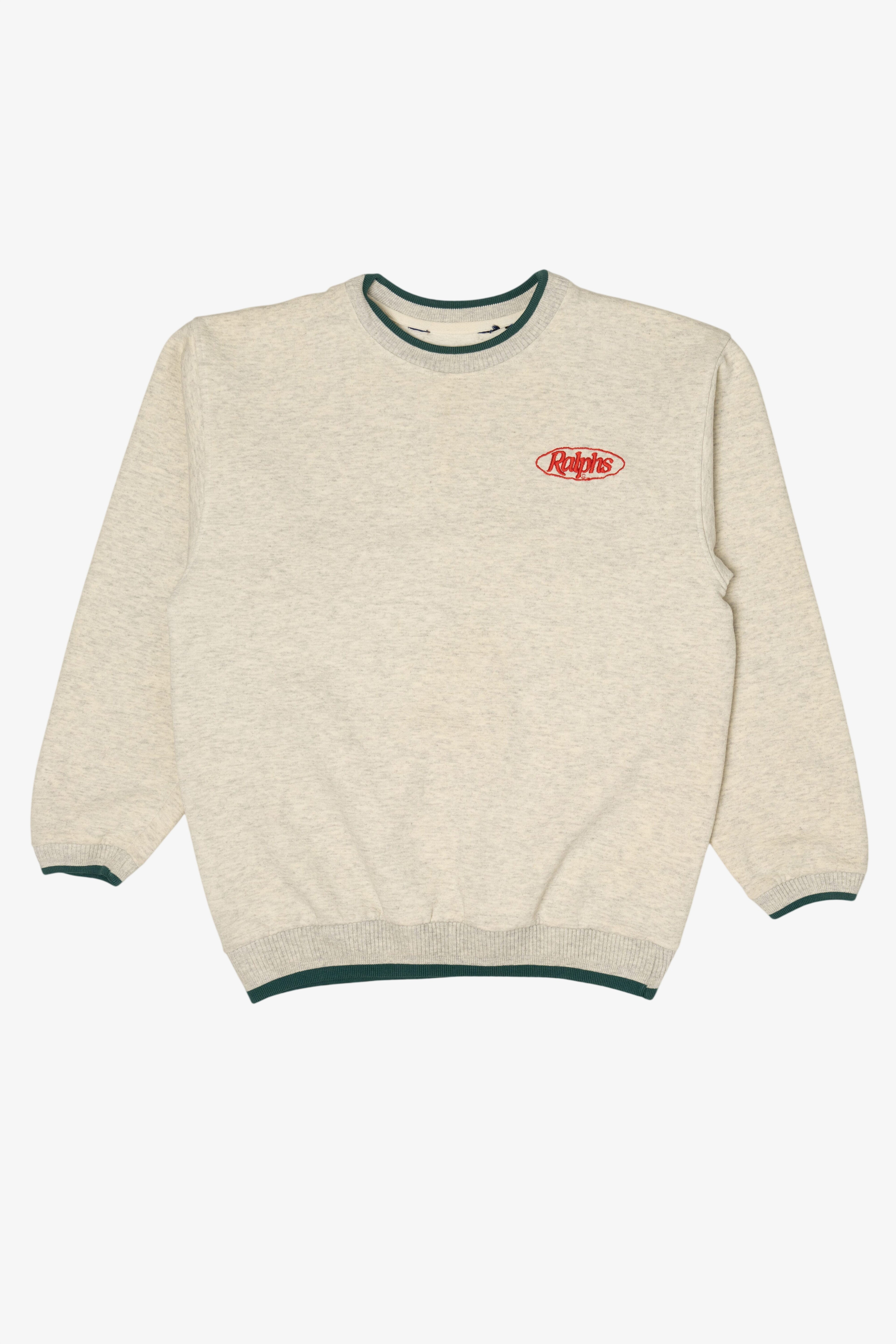 Vintage Embroidered "Ralph's" Sweatshirt (1990s)