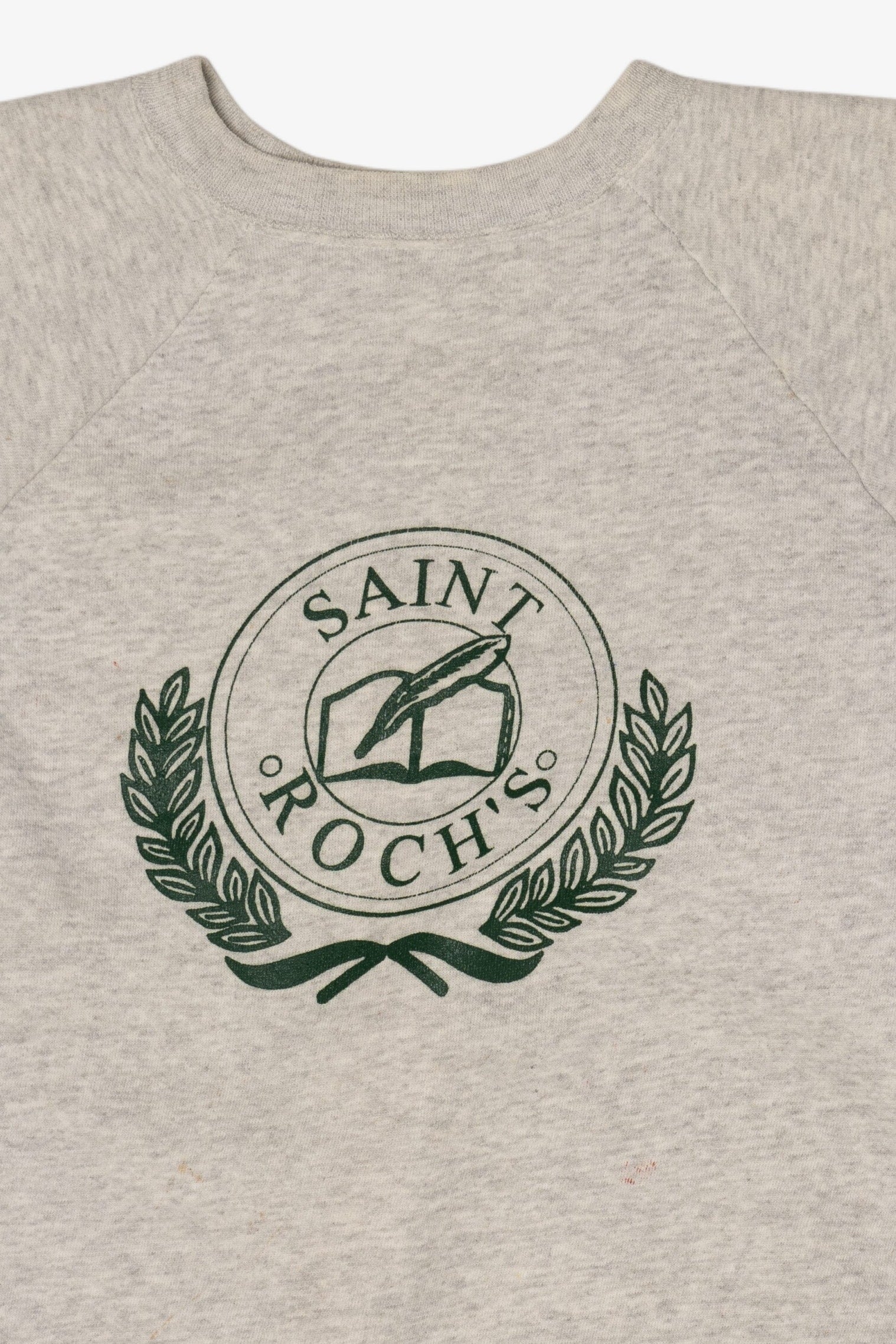Vintage Light Gray Saint Roch's School Sweatshirt (1990s)