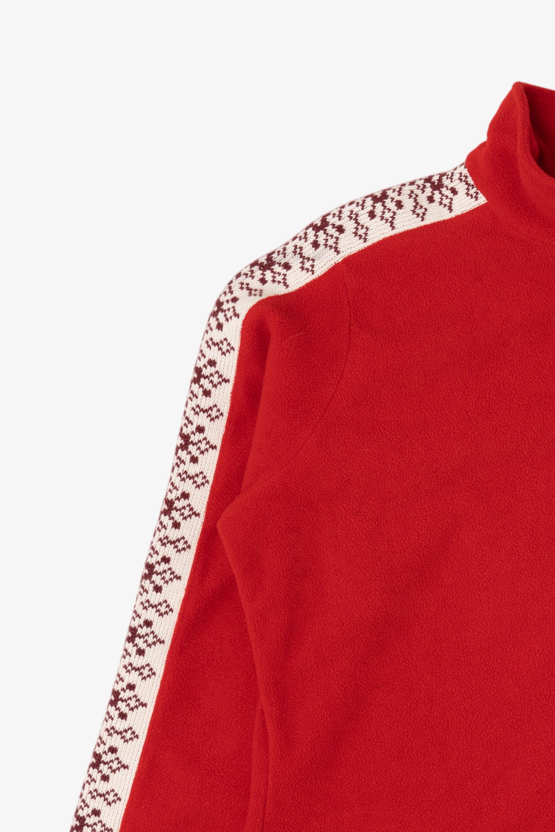 Vintage Red Disney Mickey Mouse Snowflakes Sweatshirt (2000s)