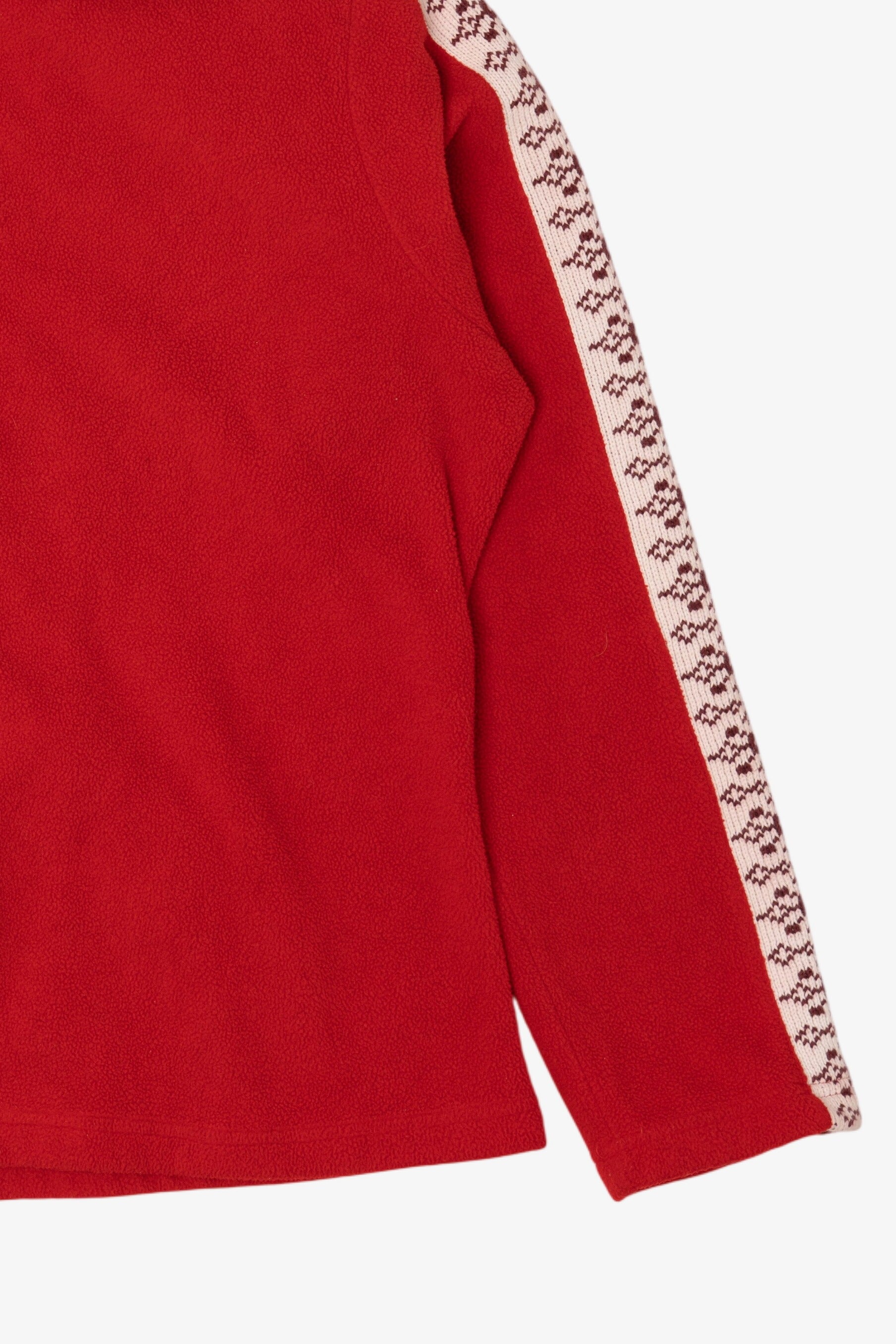 Vintage Red Disney Mickey Mouse Snowflakes Sweatshirt (2000s)