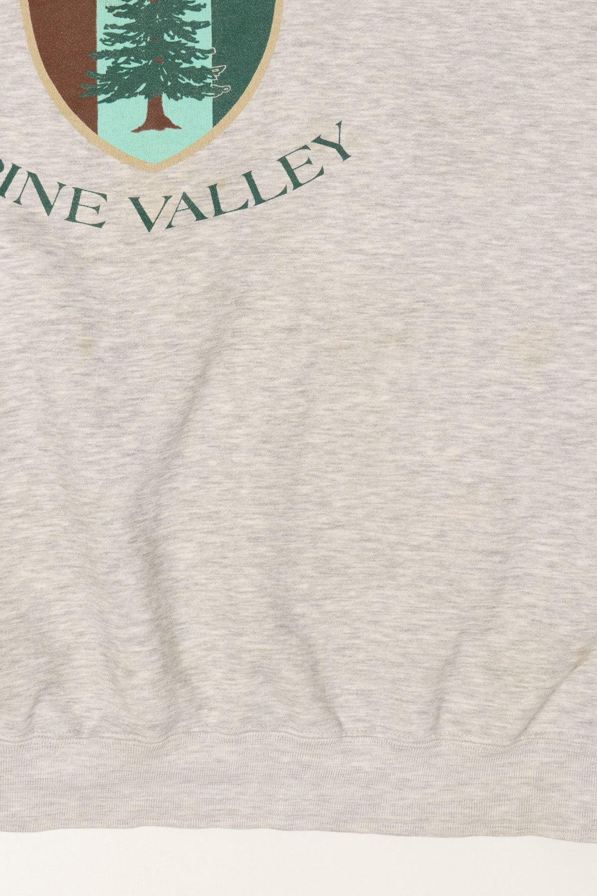 Vintage Light Gray Pine Valley Sweatshirt (1990s)