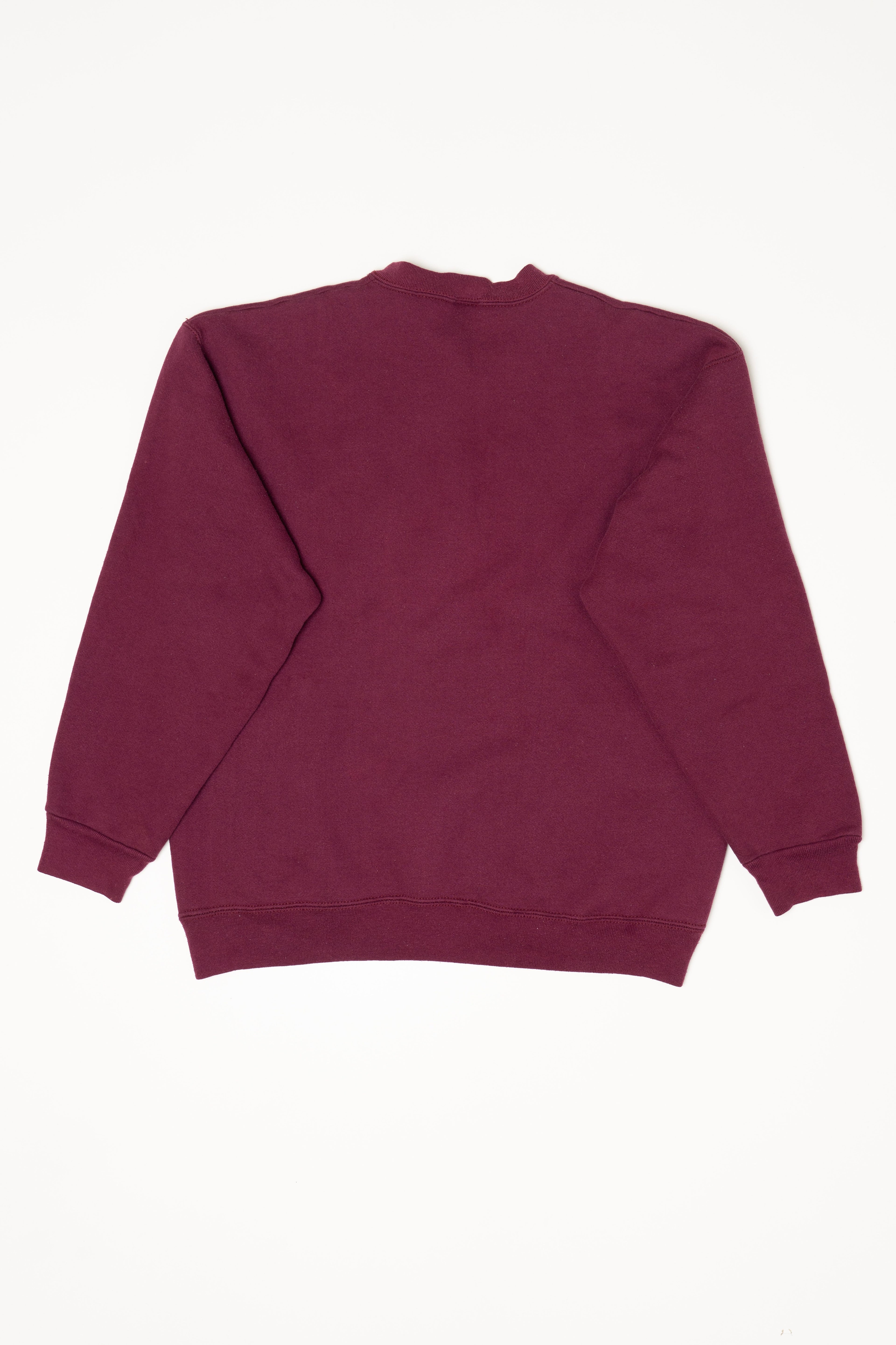 Vintage Burgundy Texas A&M Aggie Tultex Sweatshirt (1990s)