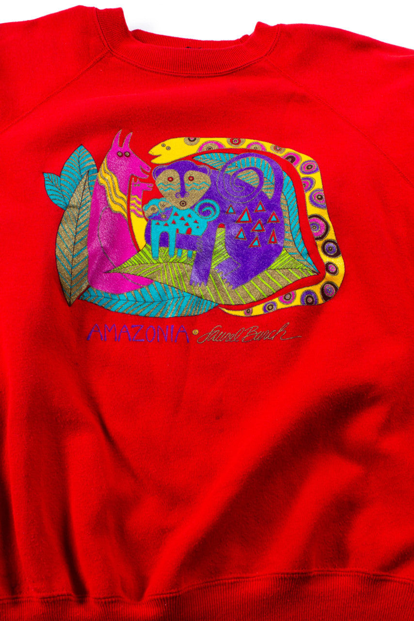 Vintage Laurel Burch Amazonia Sweatshirt