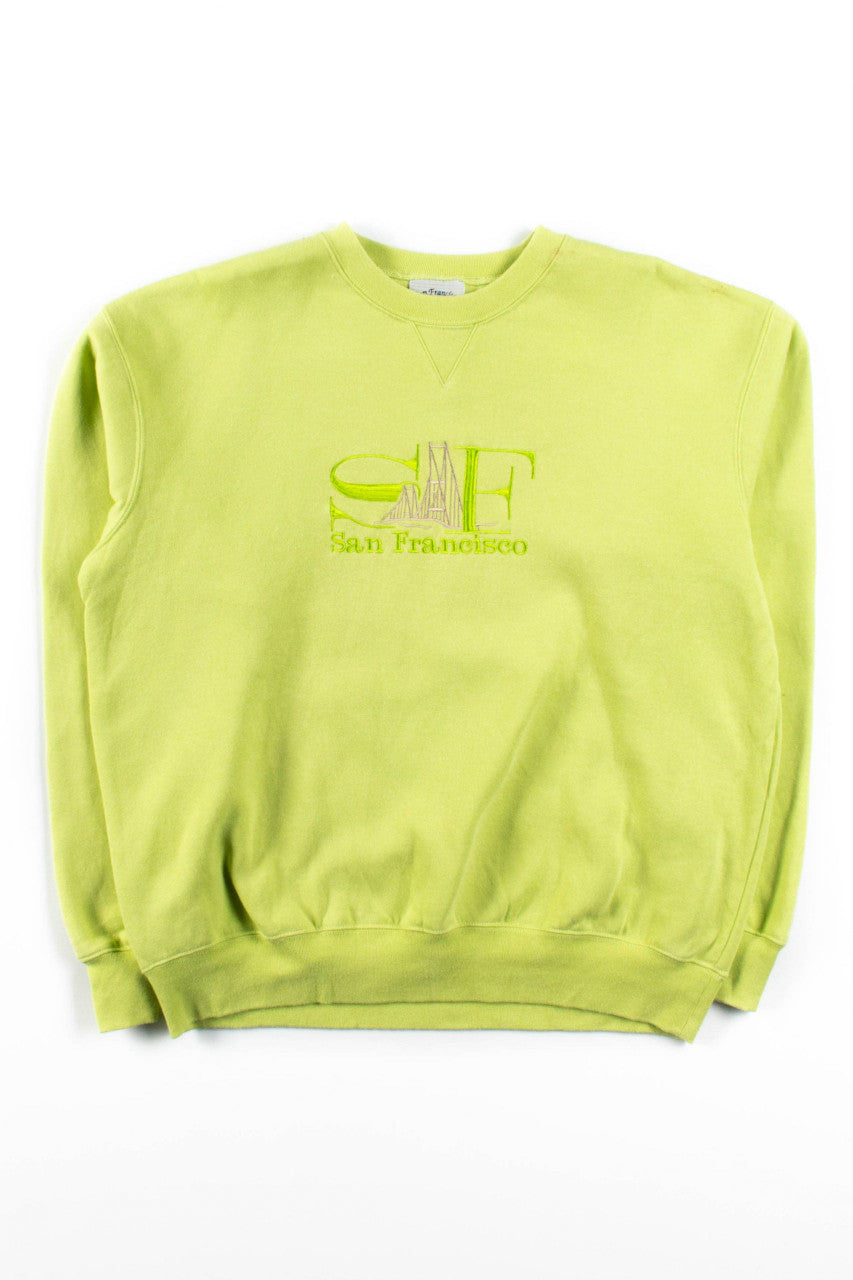 Lime San Francisco Sweatshirt