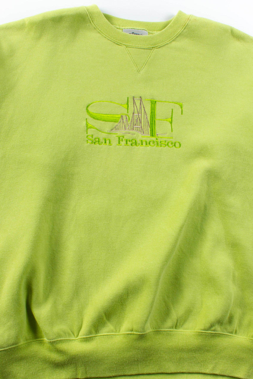 Lime San Francisco Sweatshirt