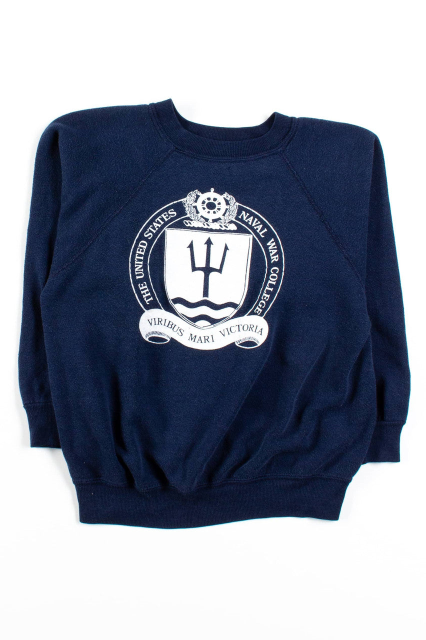 United States Naval War College Vintage Sweatshirt