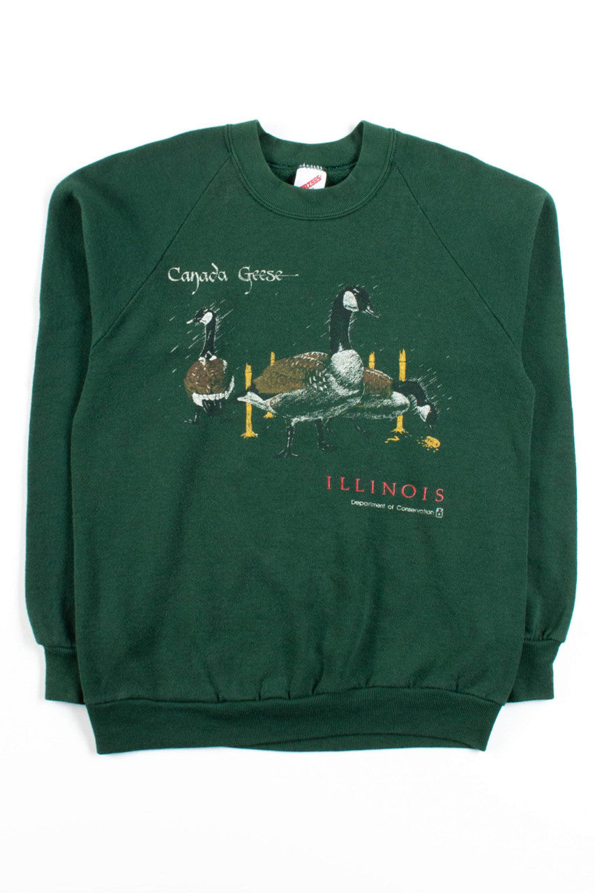 Vintage Illinois Canada Geese Sweatshirt