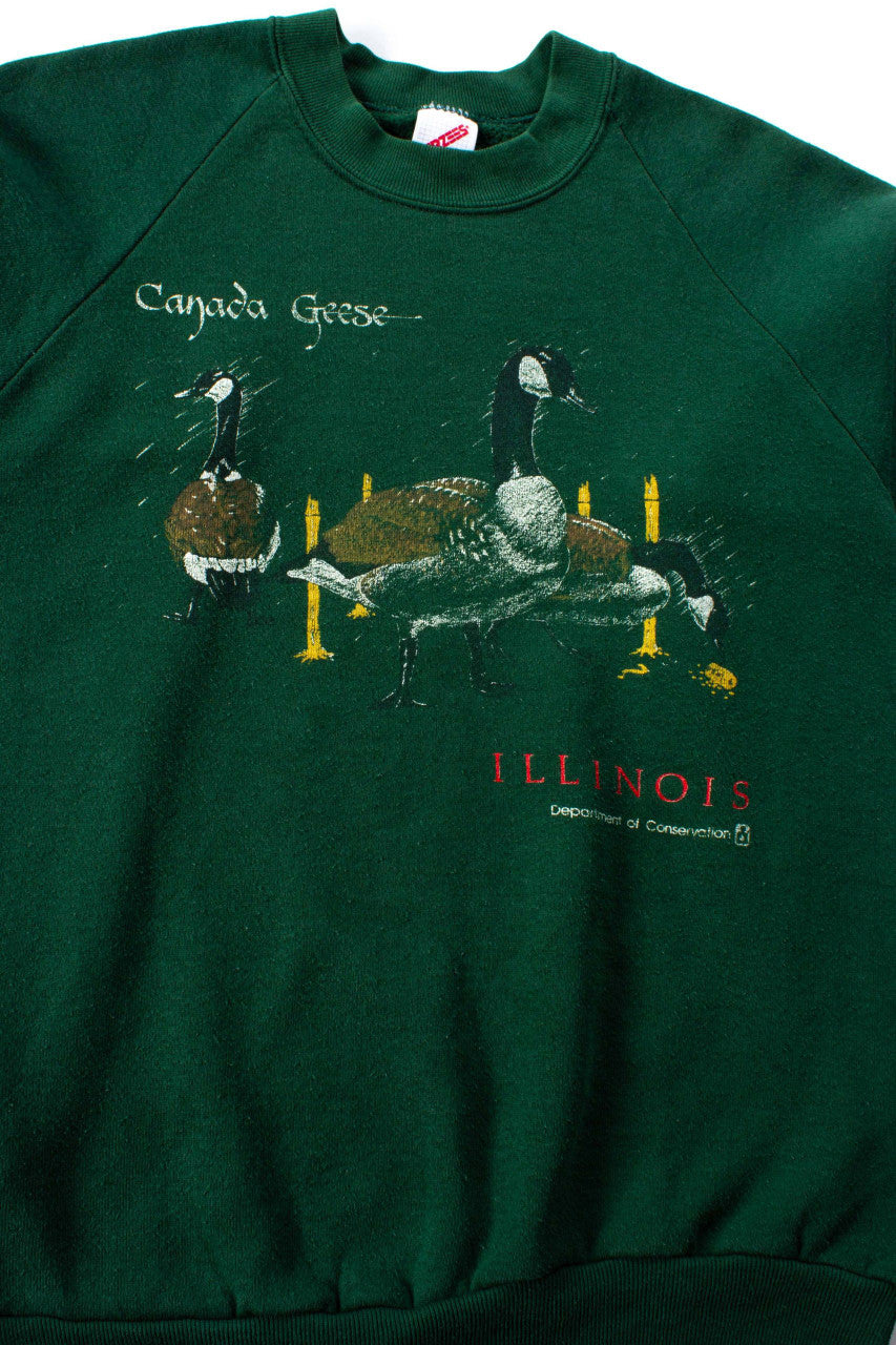 Vintage Illinois Canada Geese Sweatshirt