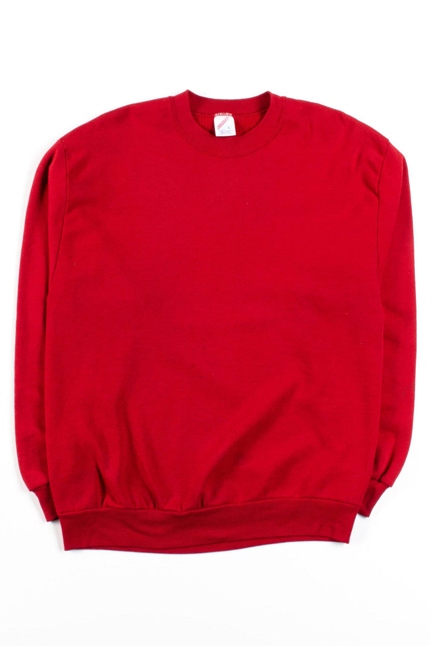 Vintage Red Jerzees Sweatshirt