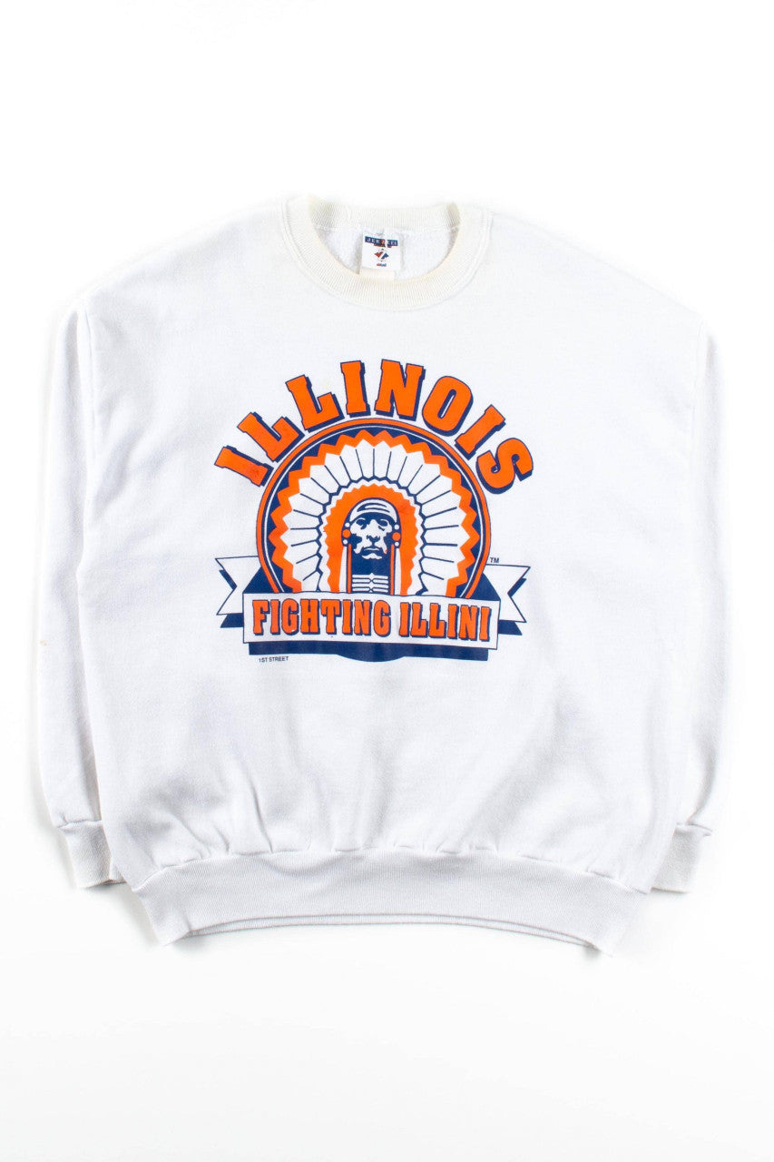 Vintage Illinois Fighting Illini Sweatshirt