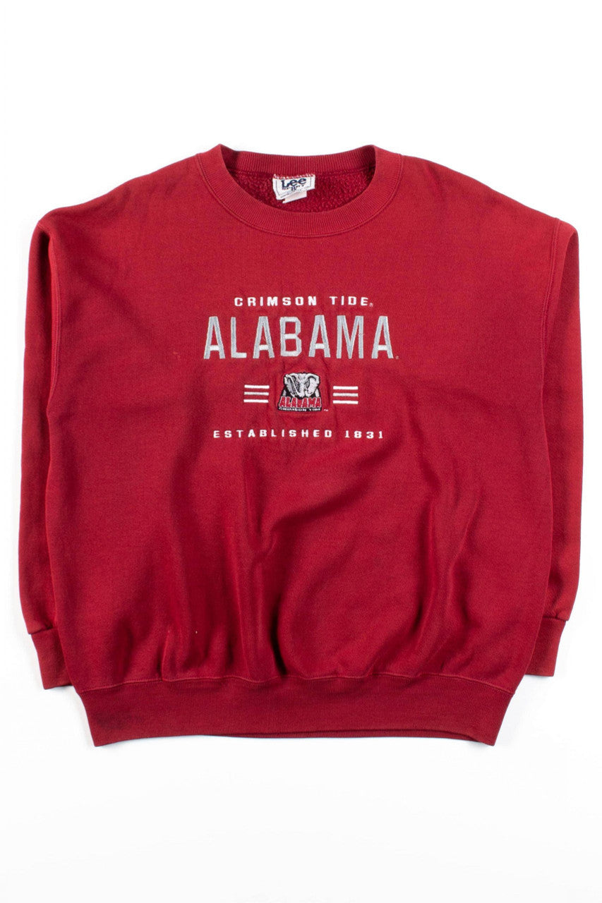 Embroidered Alabama Crimson Tide Sweatshirt