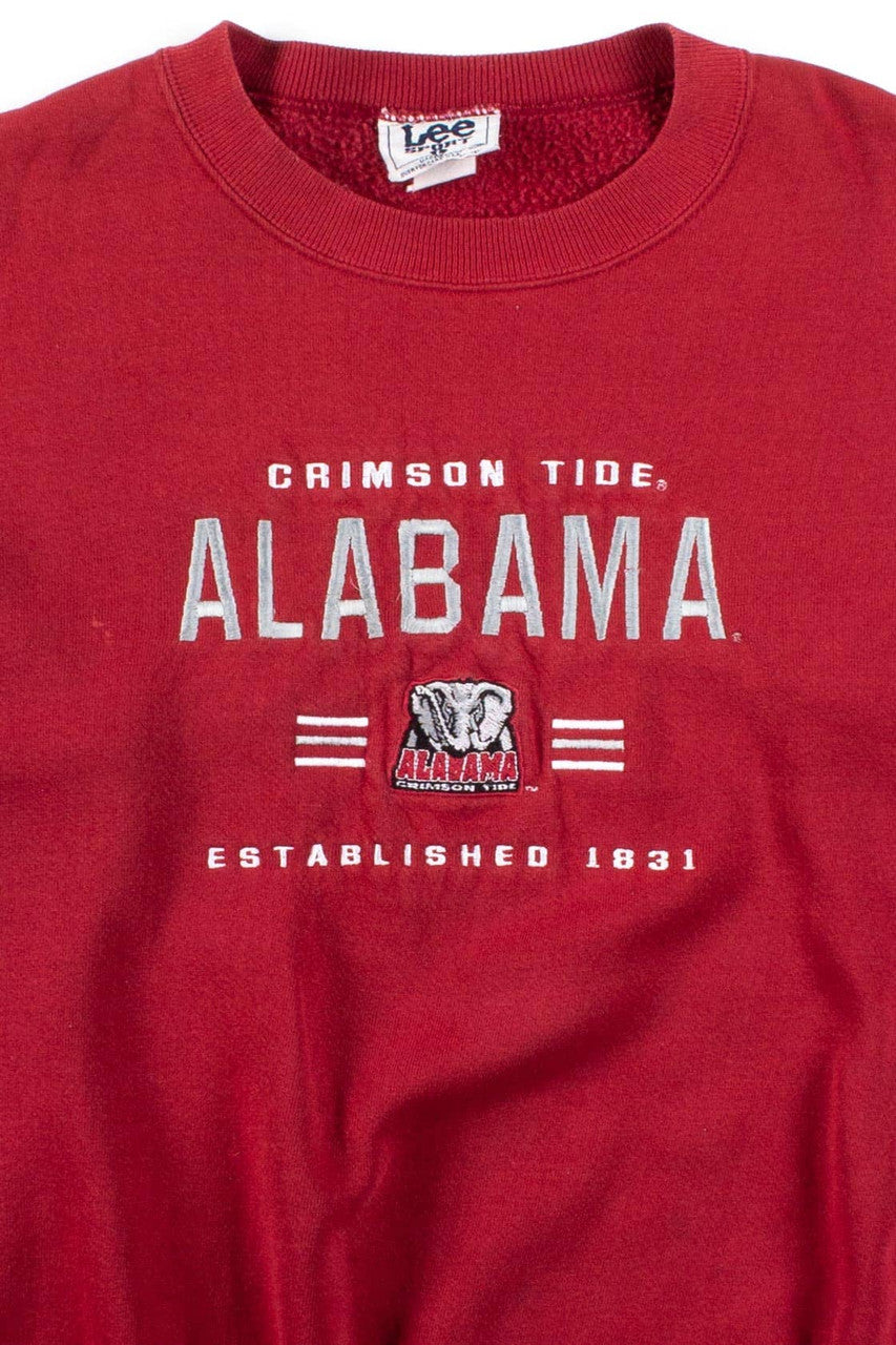 Embroidered Alabama Crimson Tide Sweatshirt