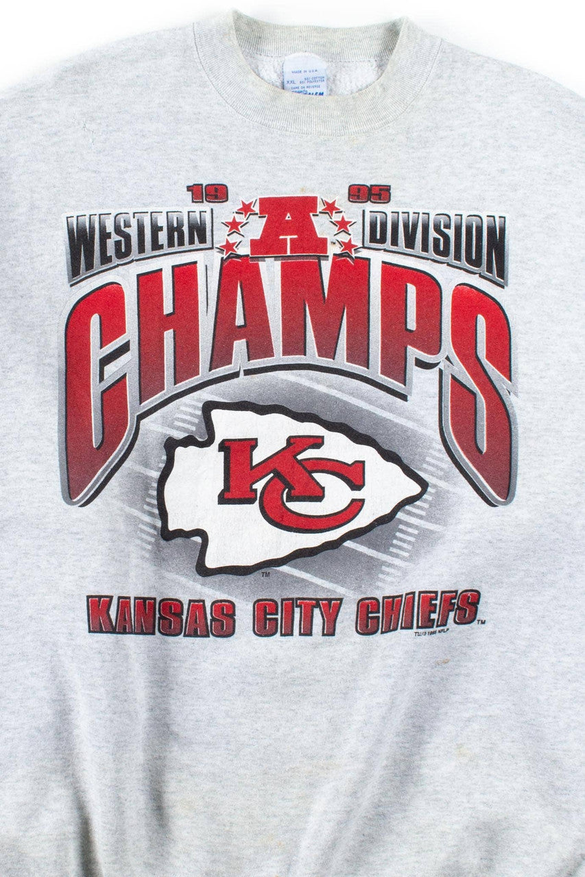Kansas City Chiefs AFC West Champs Sweatshirt (1995)