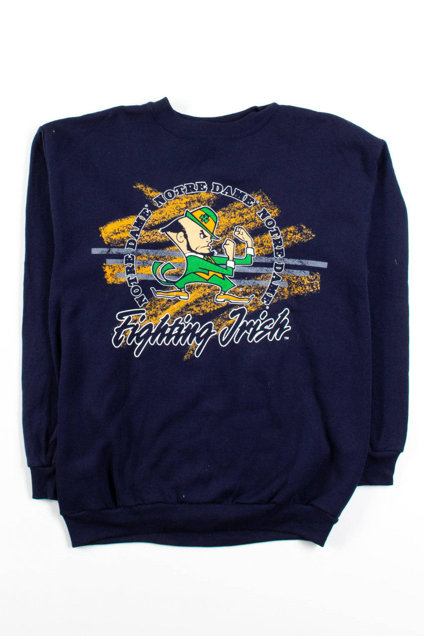 Vintage Notre Dame Fighting Irish Sweatshirt