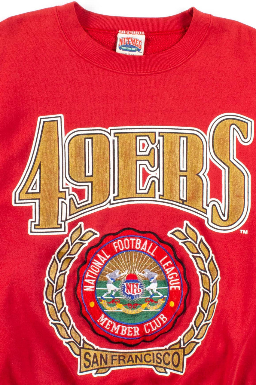 Vintage 49ers Member Club Sweatshirt