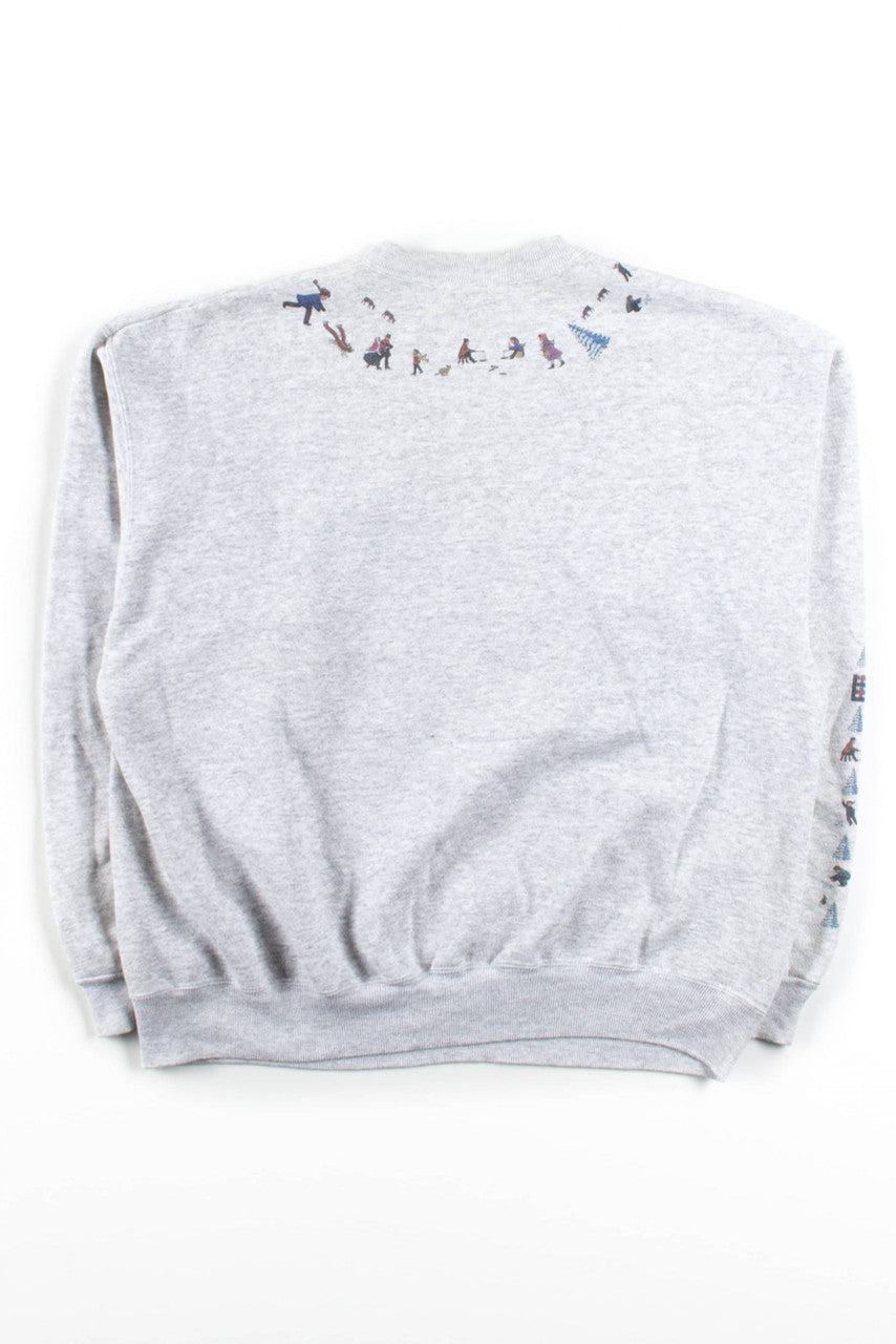Vintage Winter People Sweatshirt