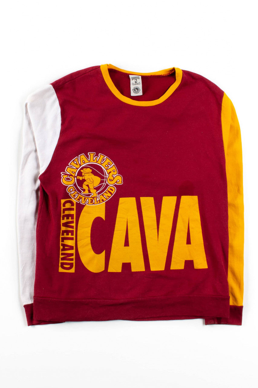 Cleveland Cavaliers Wraparound Throwback Sweatshirt