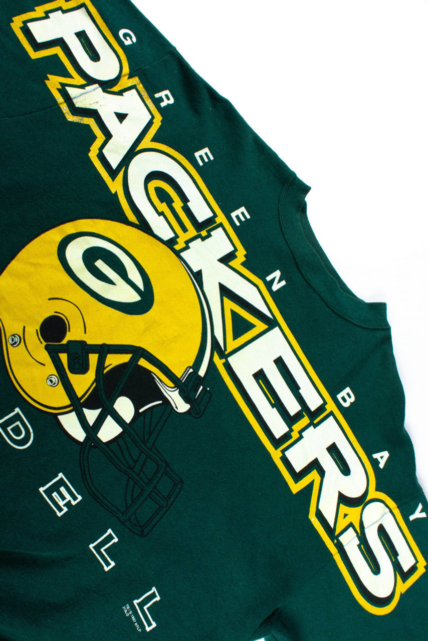 Vintage Green Bay Packers Spellout Sweatshirt (1997)