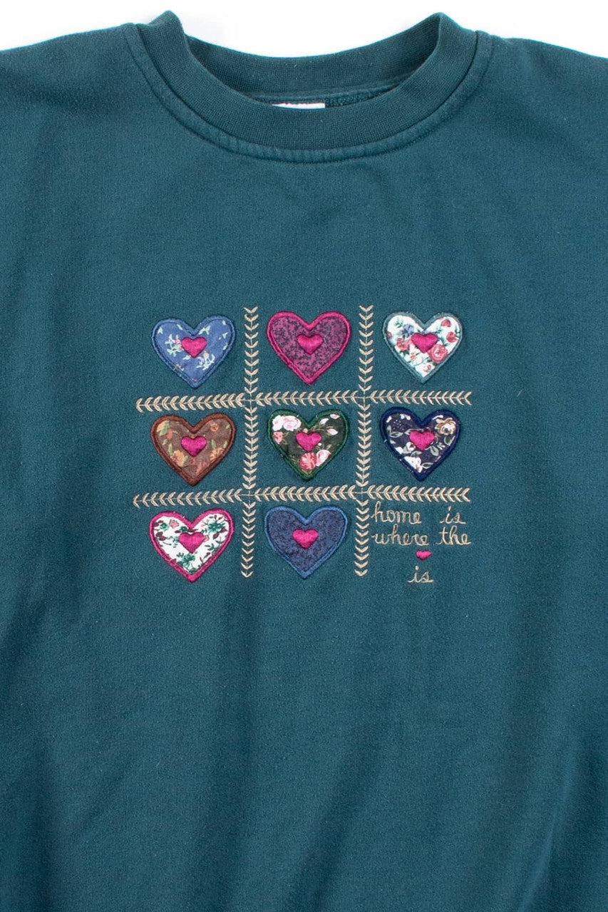 Home Is Where the Heart Is Vintage Sweatshirt