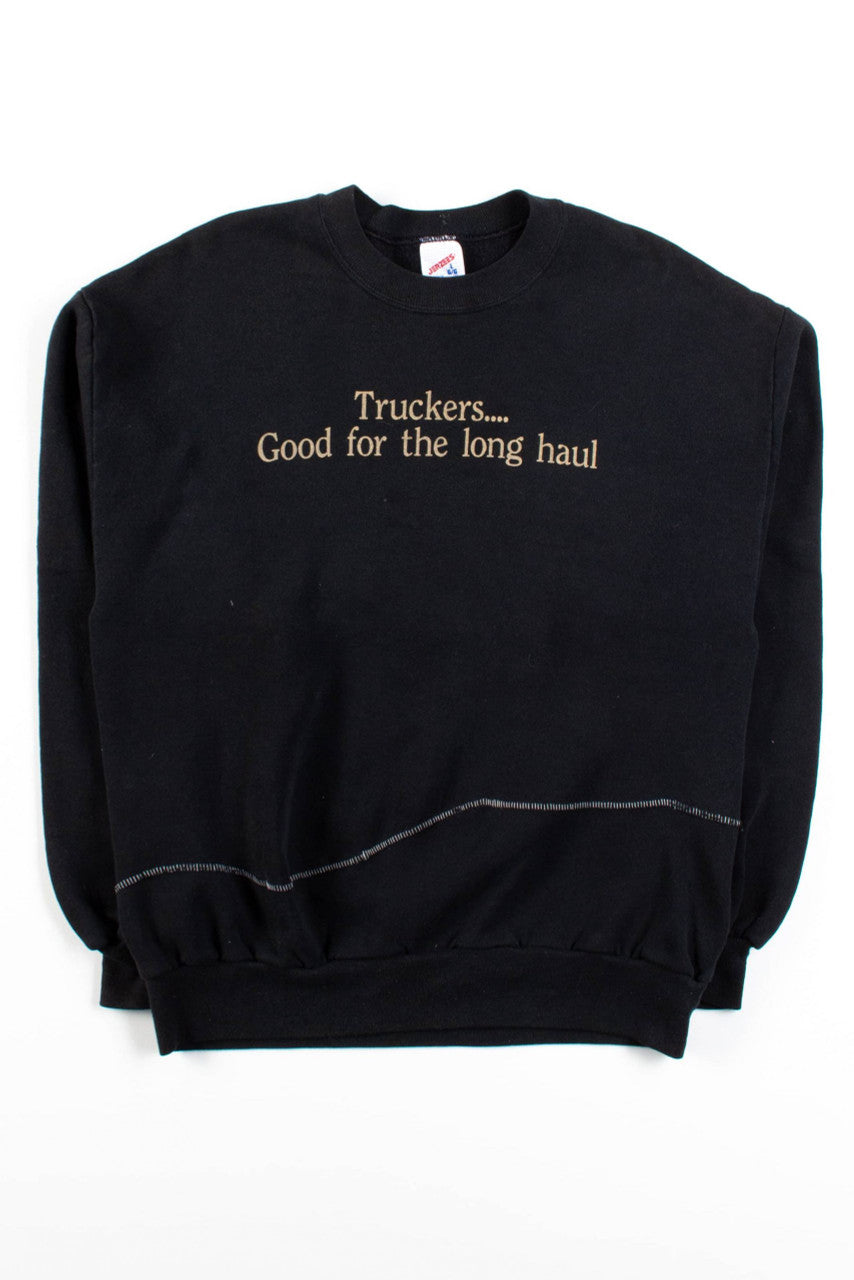 Vintage Long Haul Truckers Sweatshirt