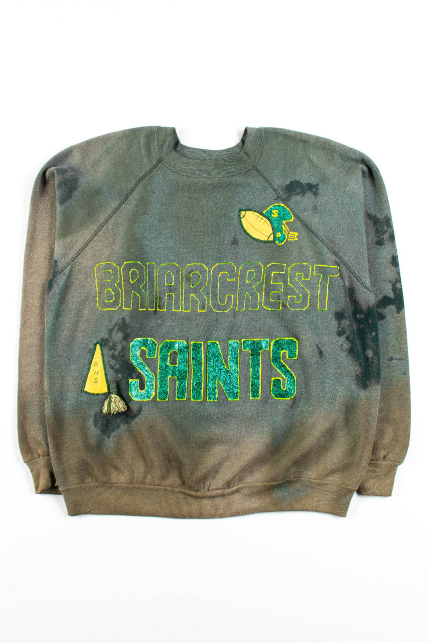 Vintage Briarcrest Saints Bleached Sweatshirt