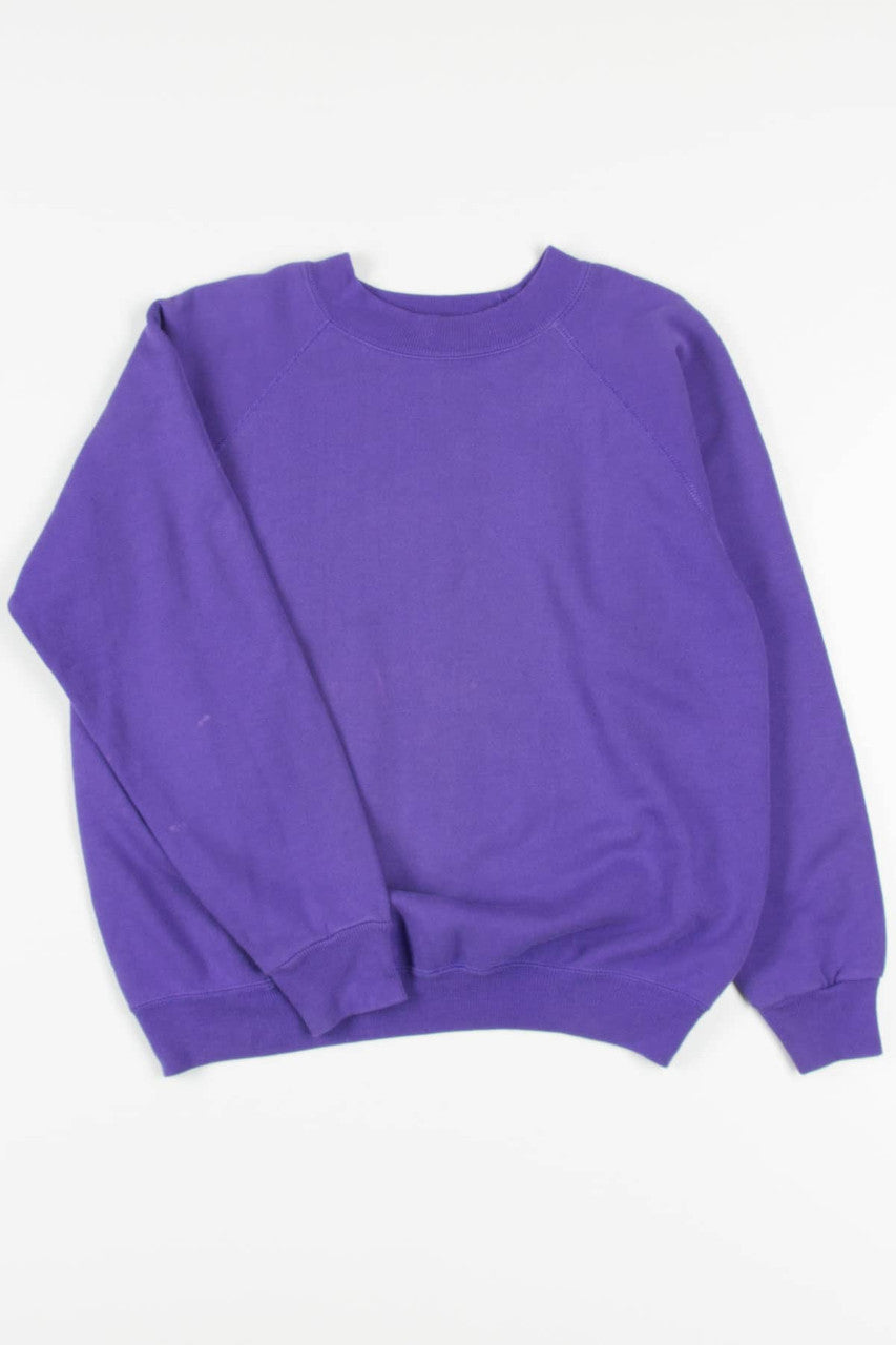 Purple Hanes Sweatshirt