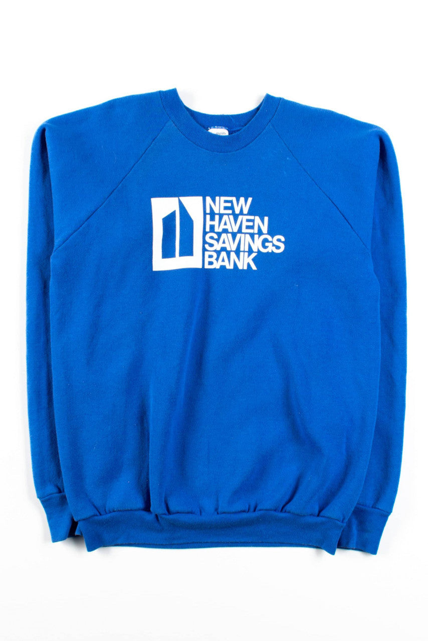 New Haven Savings Bank Vintage Sweatshirt