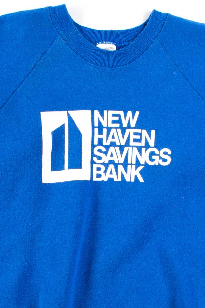 New Haven Savings Bank Vintage Sweatshirt