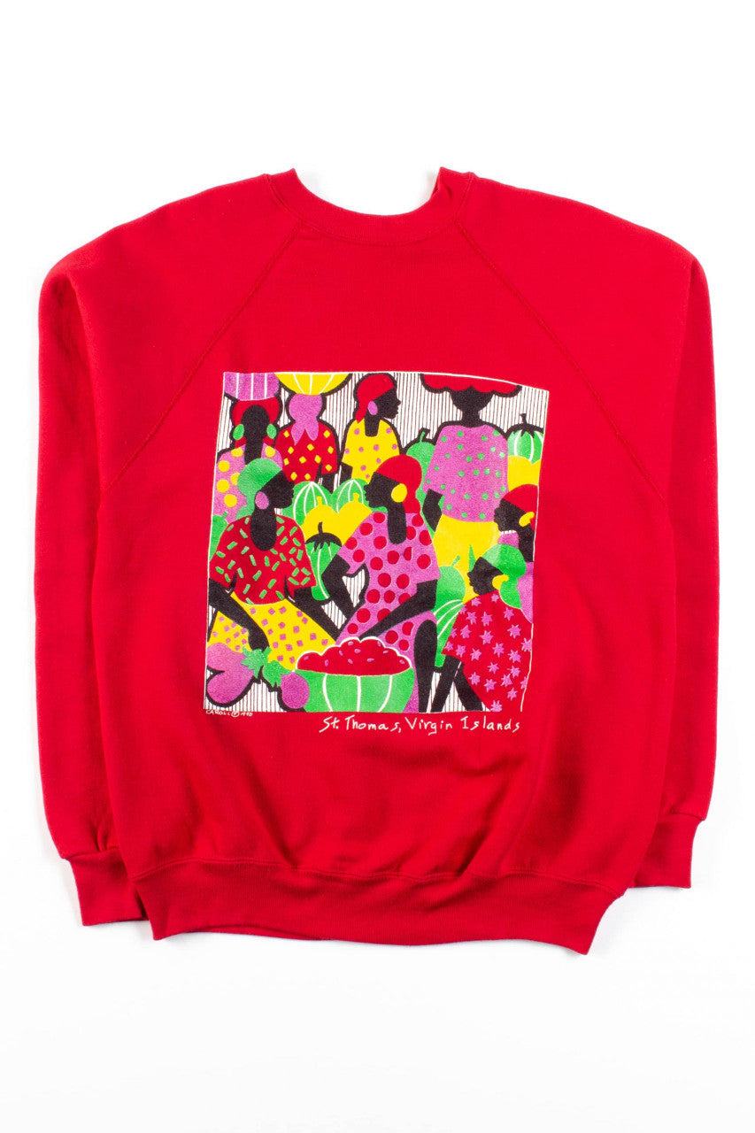 Vintage St. Thomas, Virgin Islands Sweatshirt (1990)