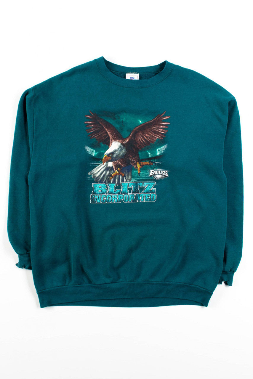 Philadelphia Eagles Blitz Inc. Vintage Sweatshirt