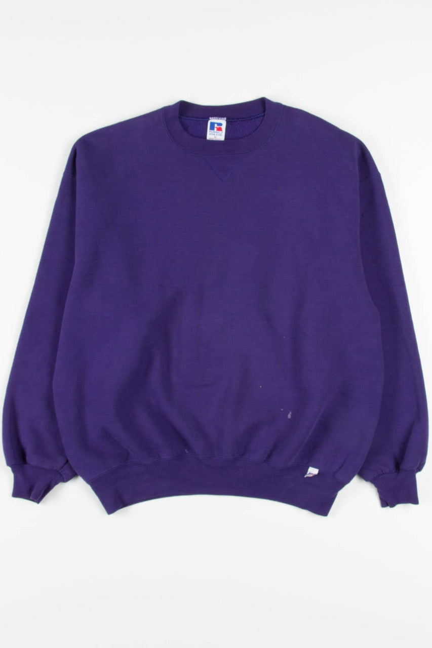 Purple Russell Athletic Sweatshirt